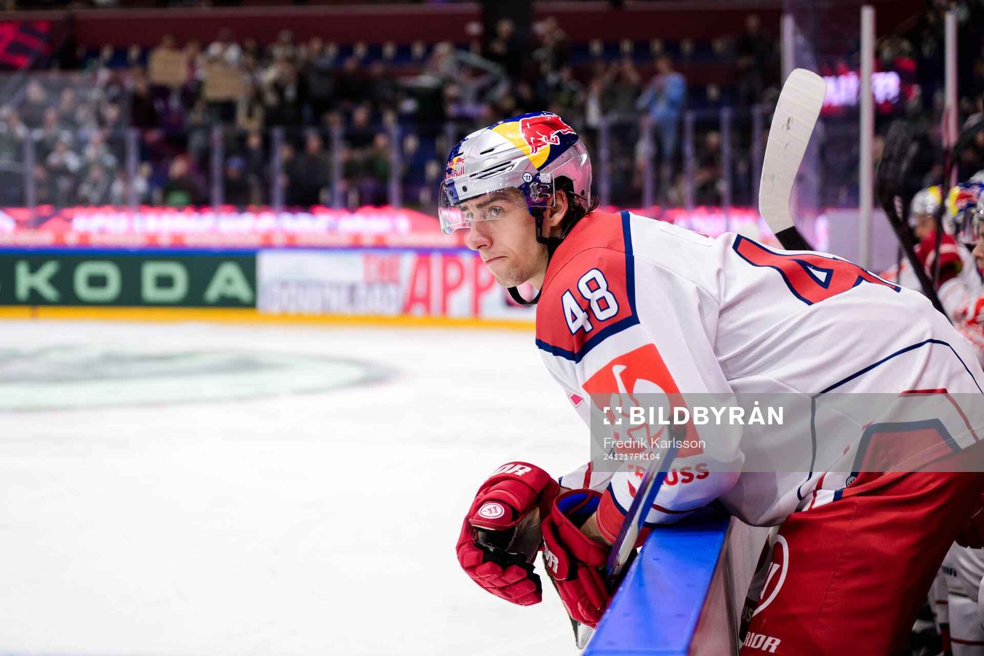 Lucas Thaler of EC Red Bull Salzburg looks dejected