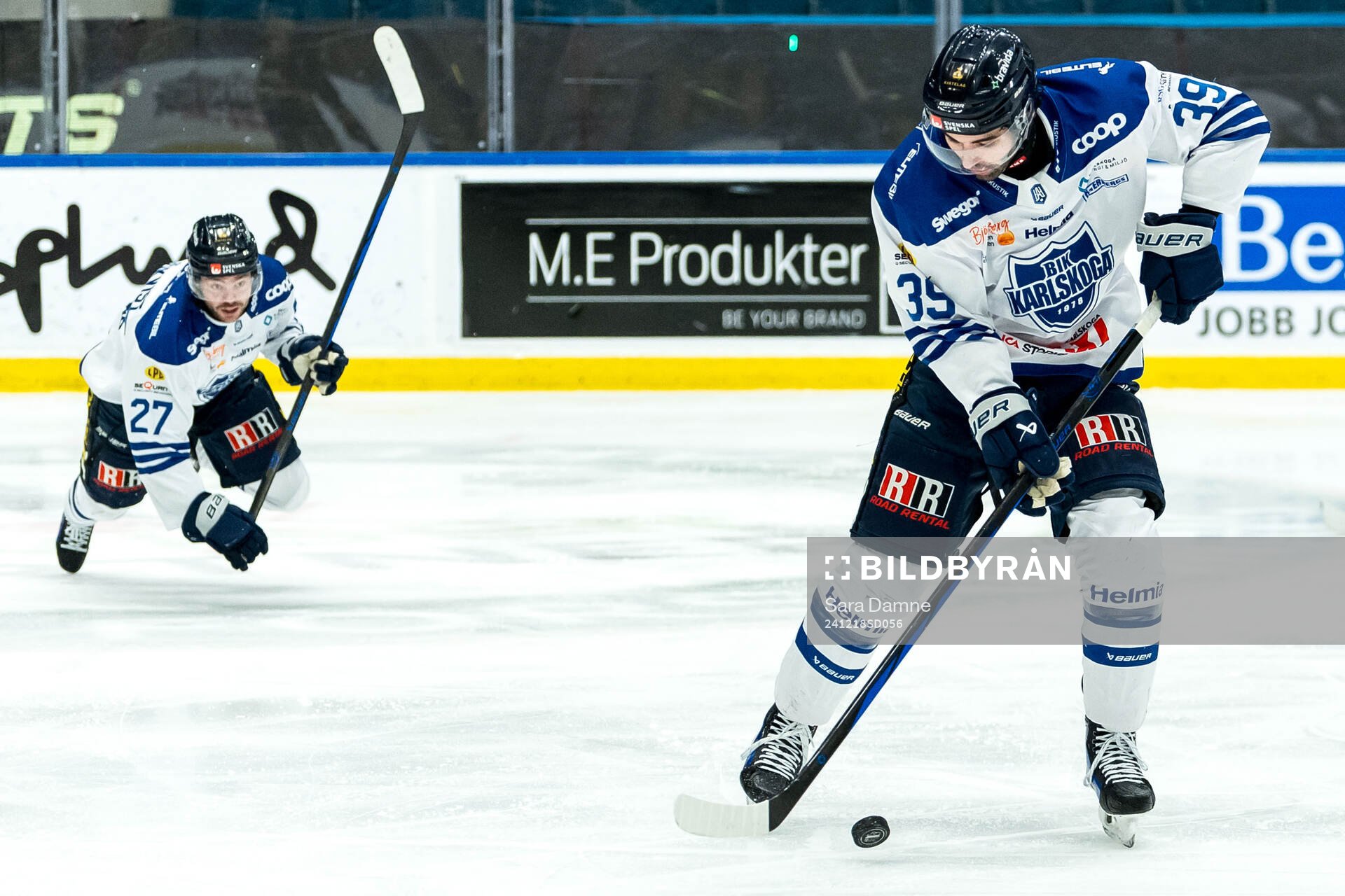 Karlskogas Tobias Sjökvist och Stelio Mattheos