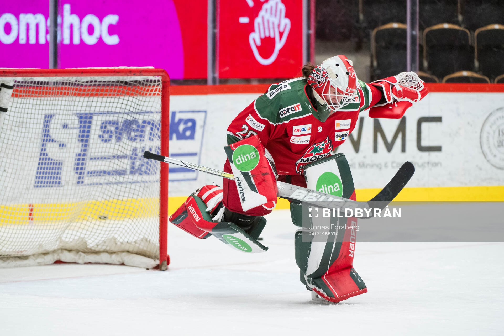 Modos målvakt Andrea Brändli