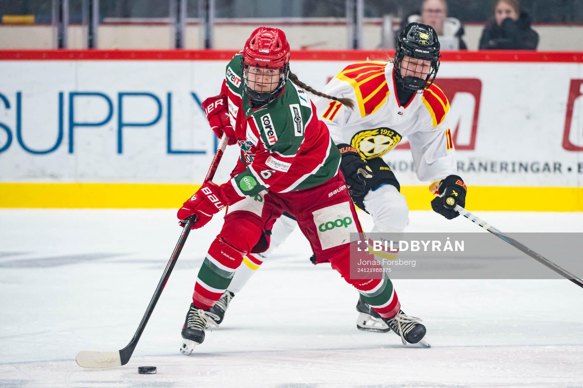 Modos Emma Seitz och Brynäs Matilda Österman