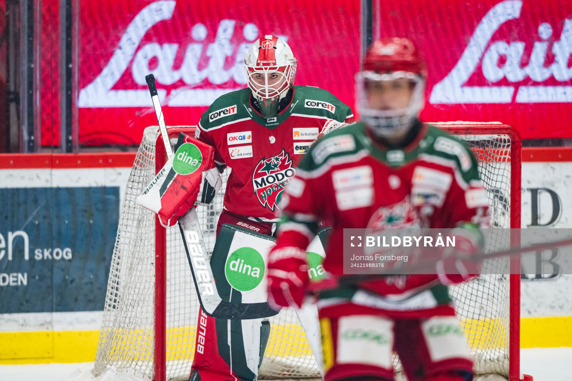 Modos målvakt Andrea Brändli