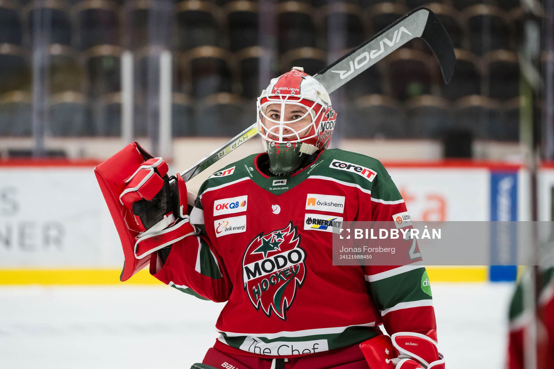 Modos målvakt Andrea Brändli