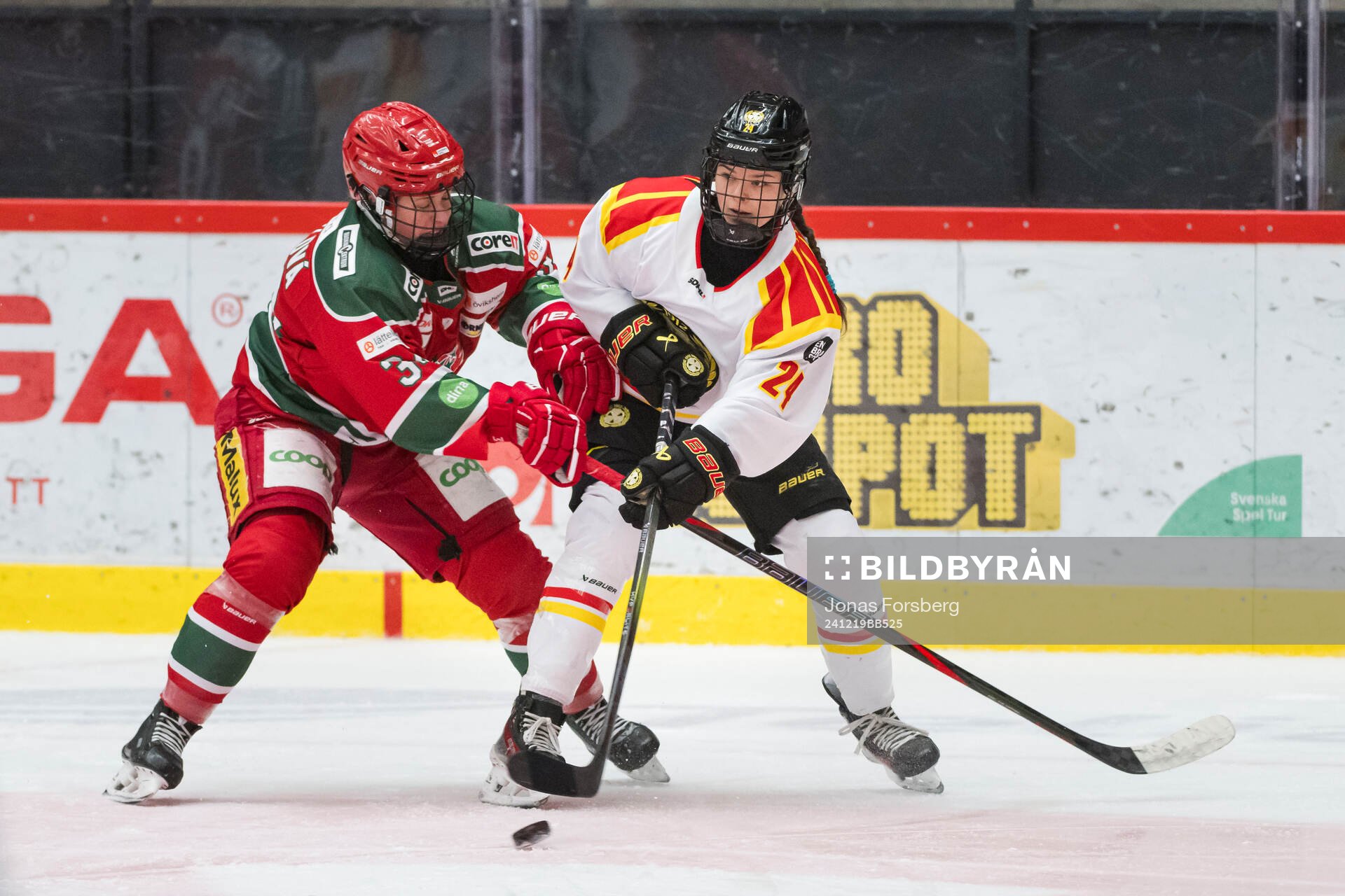 Modos Vendula Pribylova och Brynäs Sara Cajanova