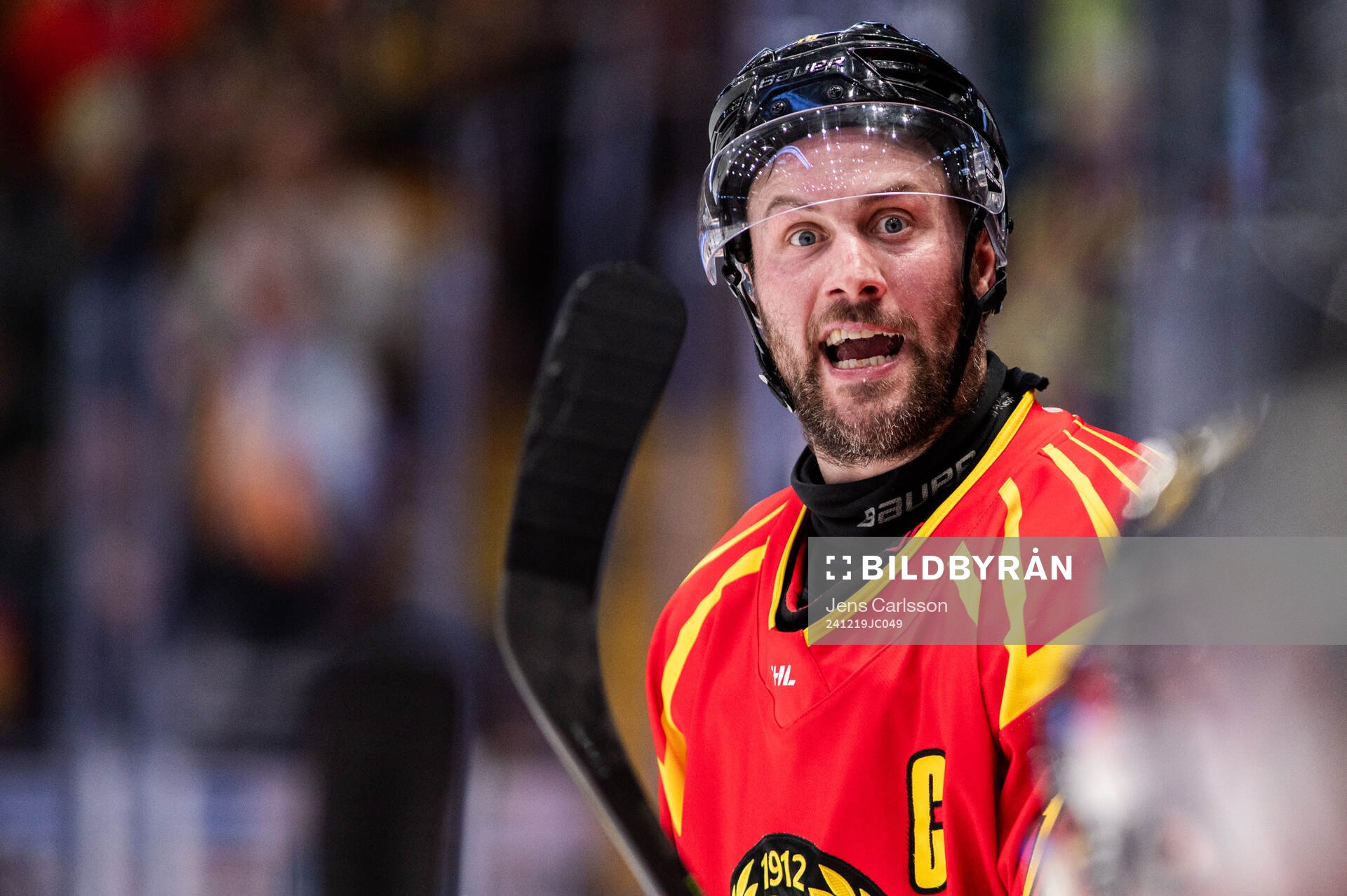 Brynäs Johan Larsson reagerar