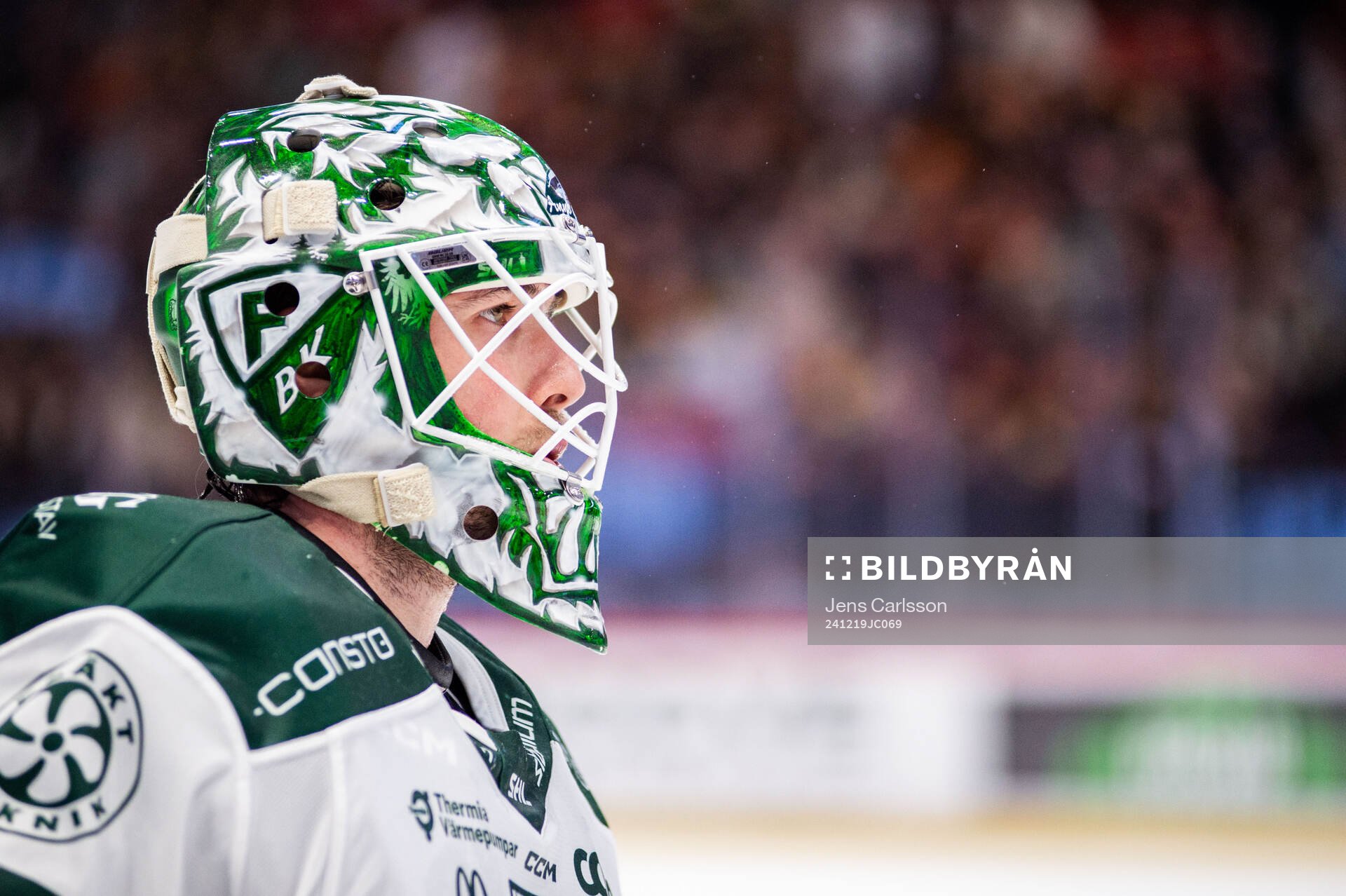 Färjestads målvakt Maxime Lagacé