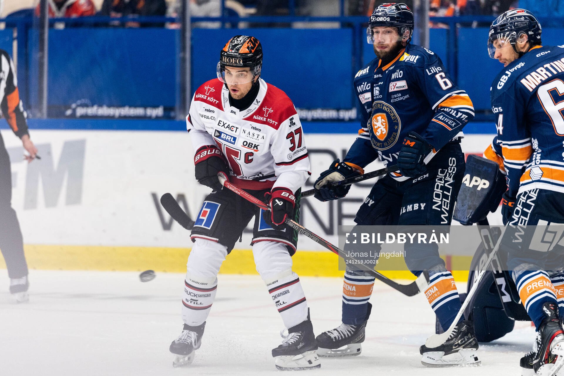 Örebros Glenn Gustafsson och Växjös Petter Granberg