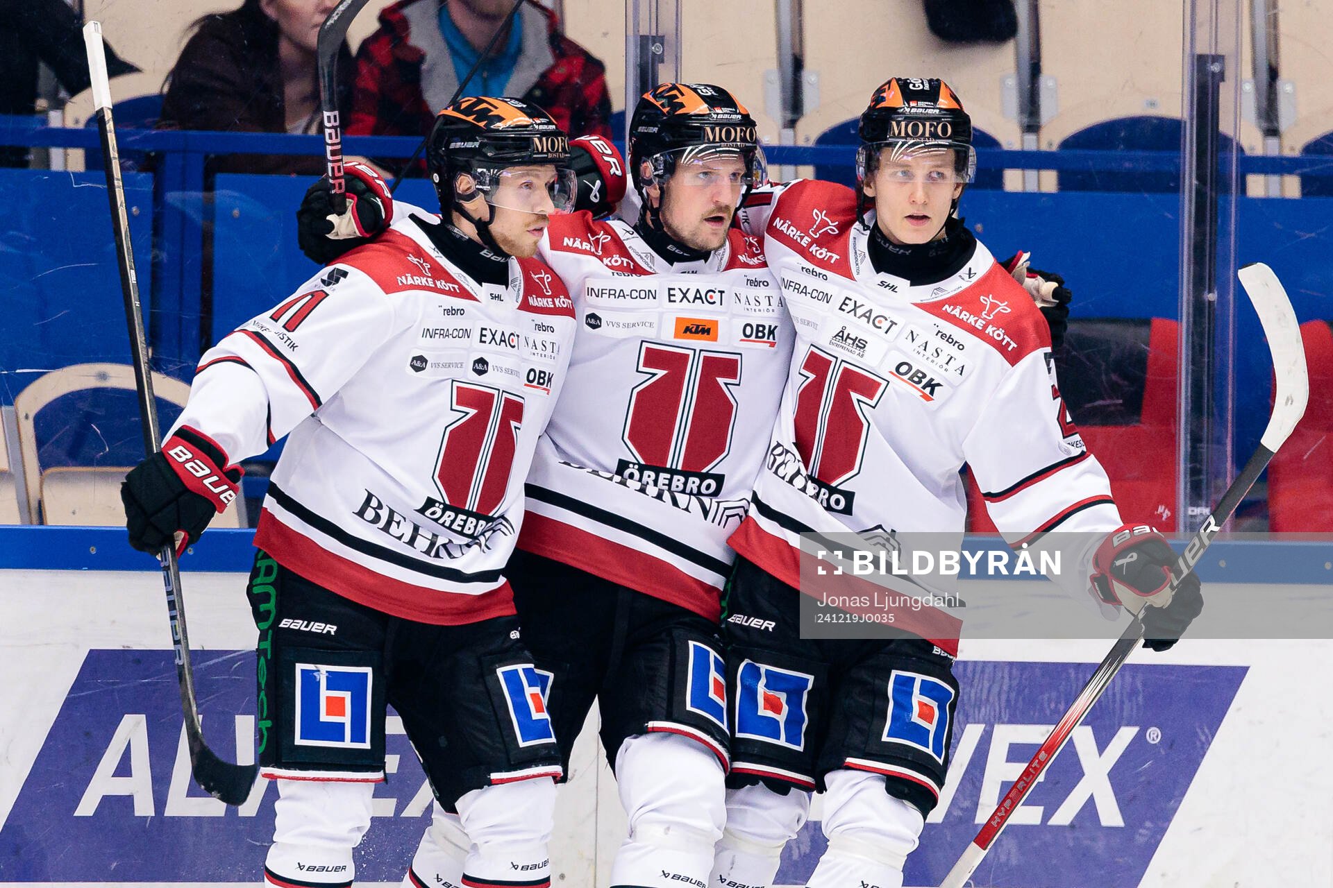 Örebros Kalle Kossila, Patrik Karlkvist och Patrik