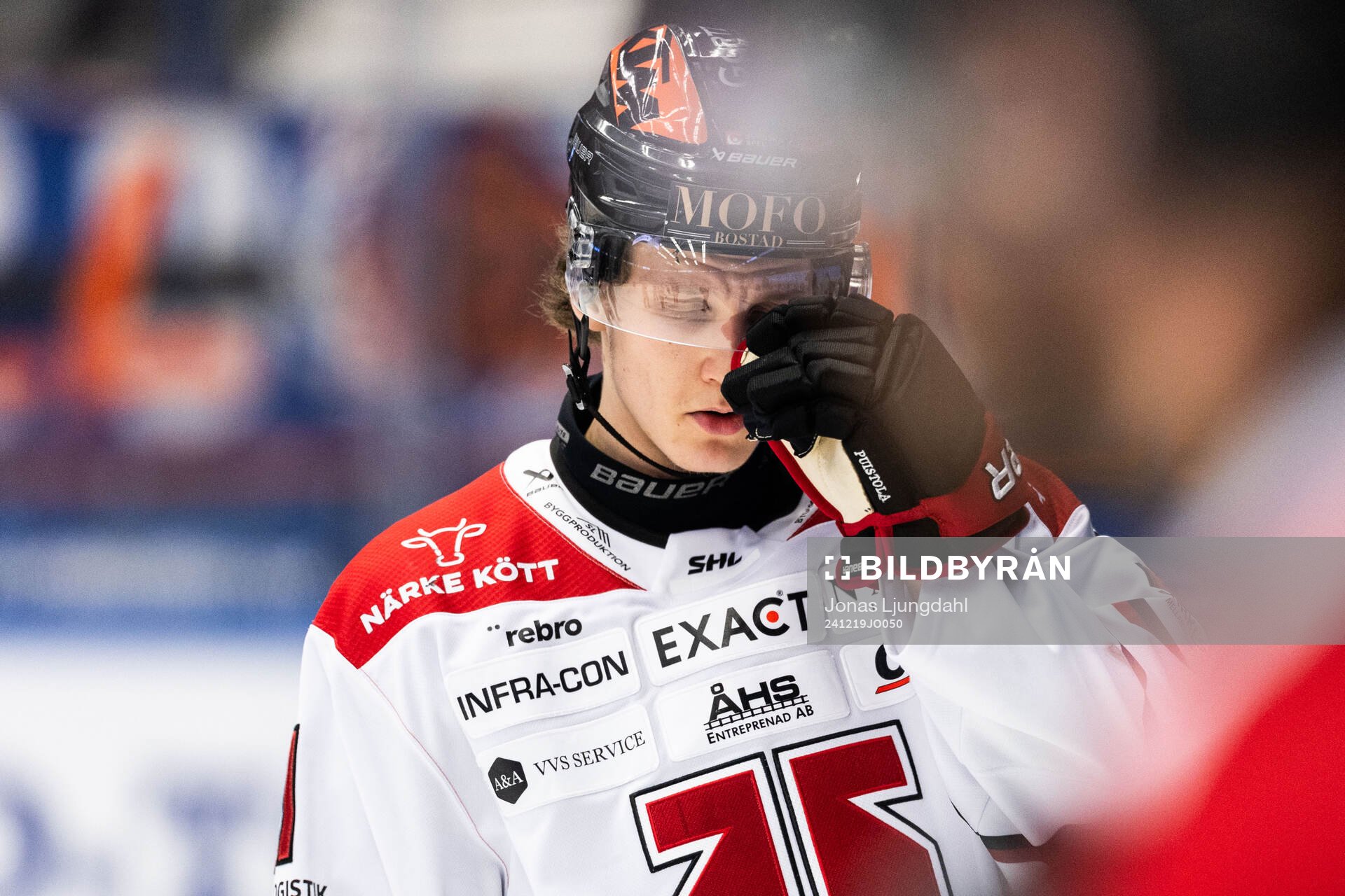 Örebros Patrik Puistola deppar