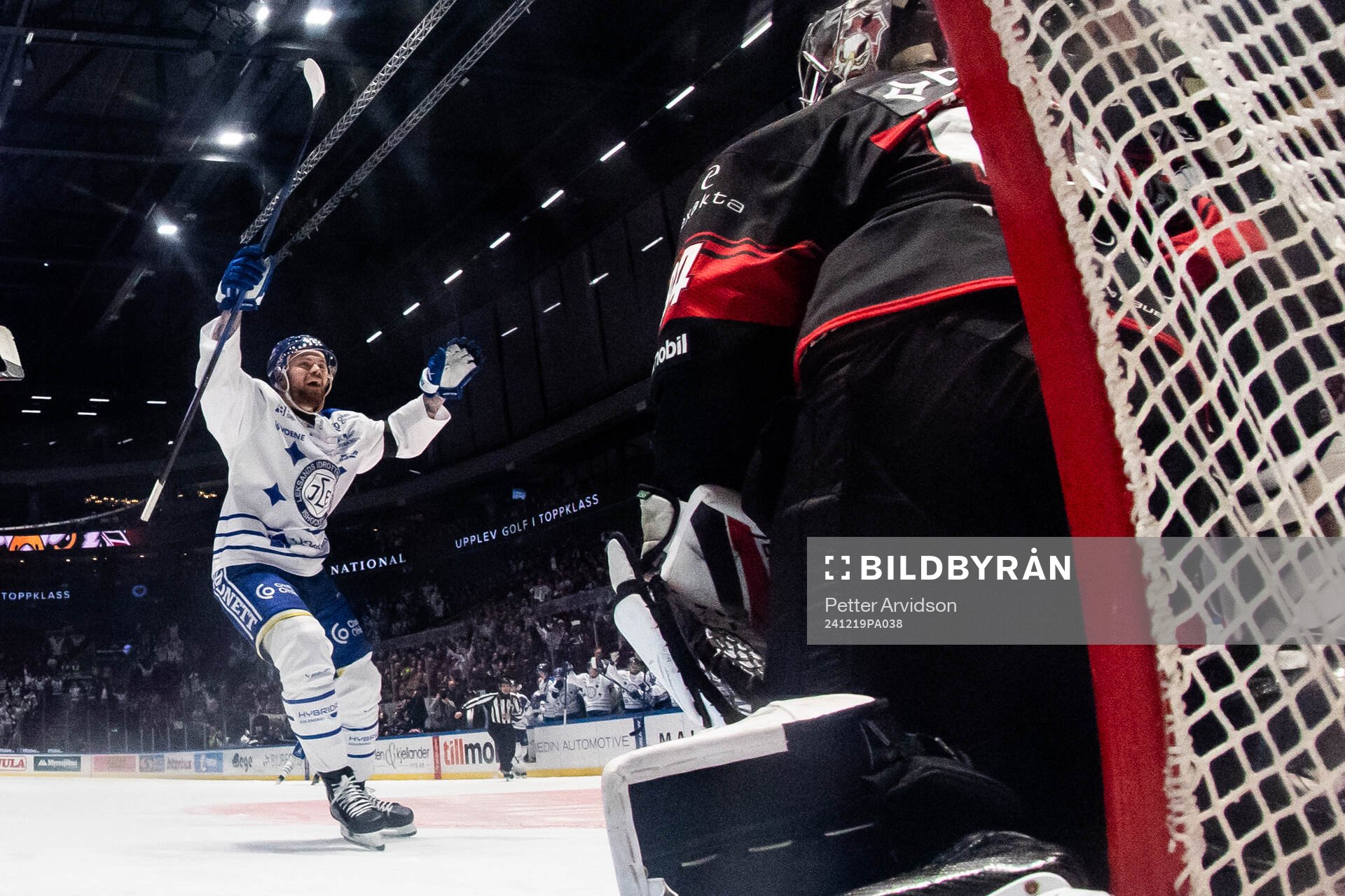 Leksands Lucas Elvenes jublar