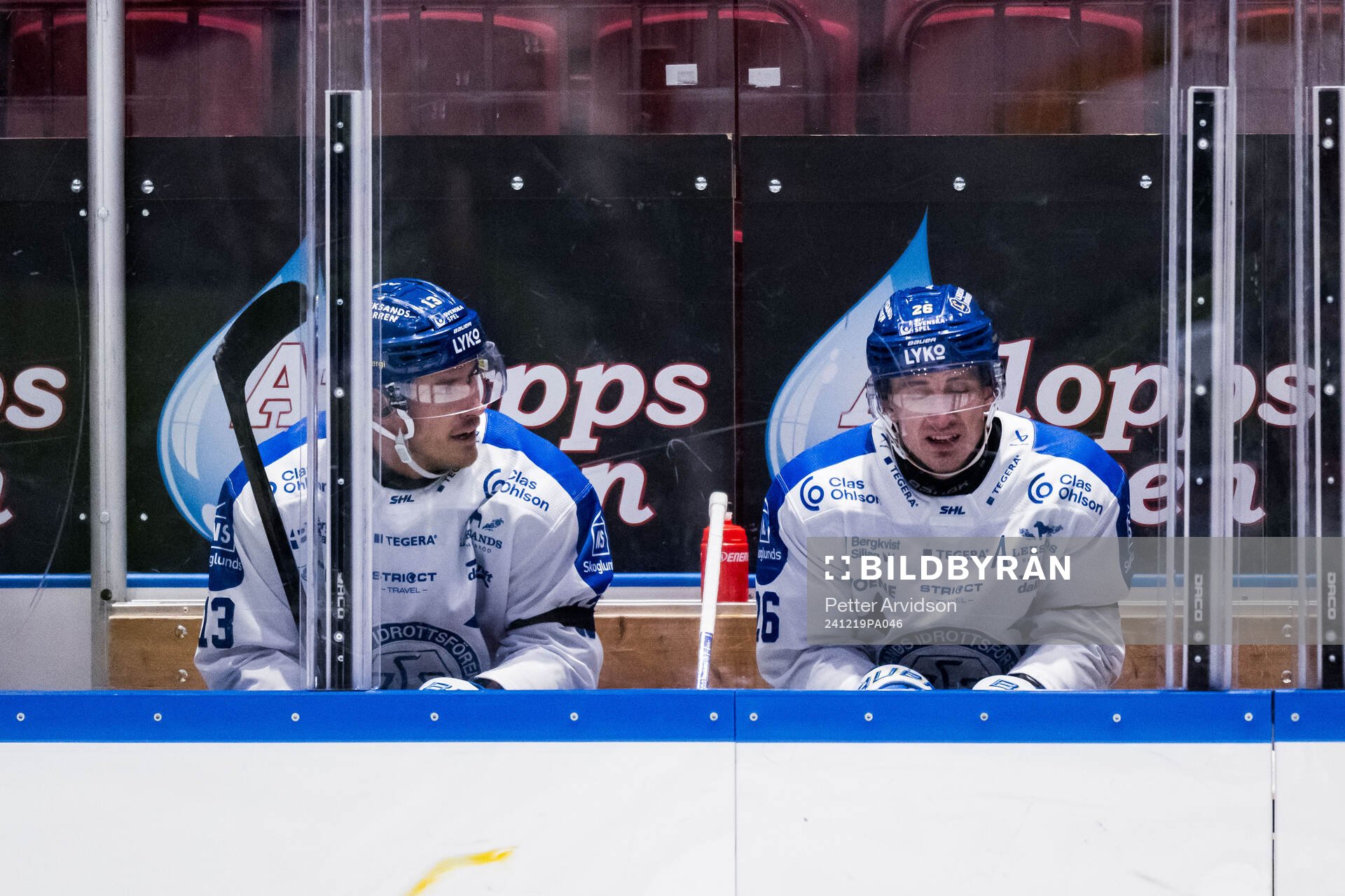 Leksands Jon Knuts och Patrik Norén
