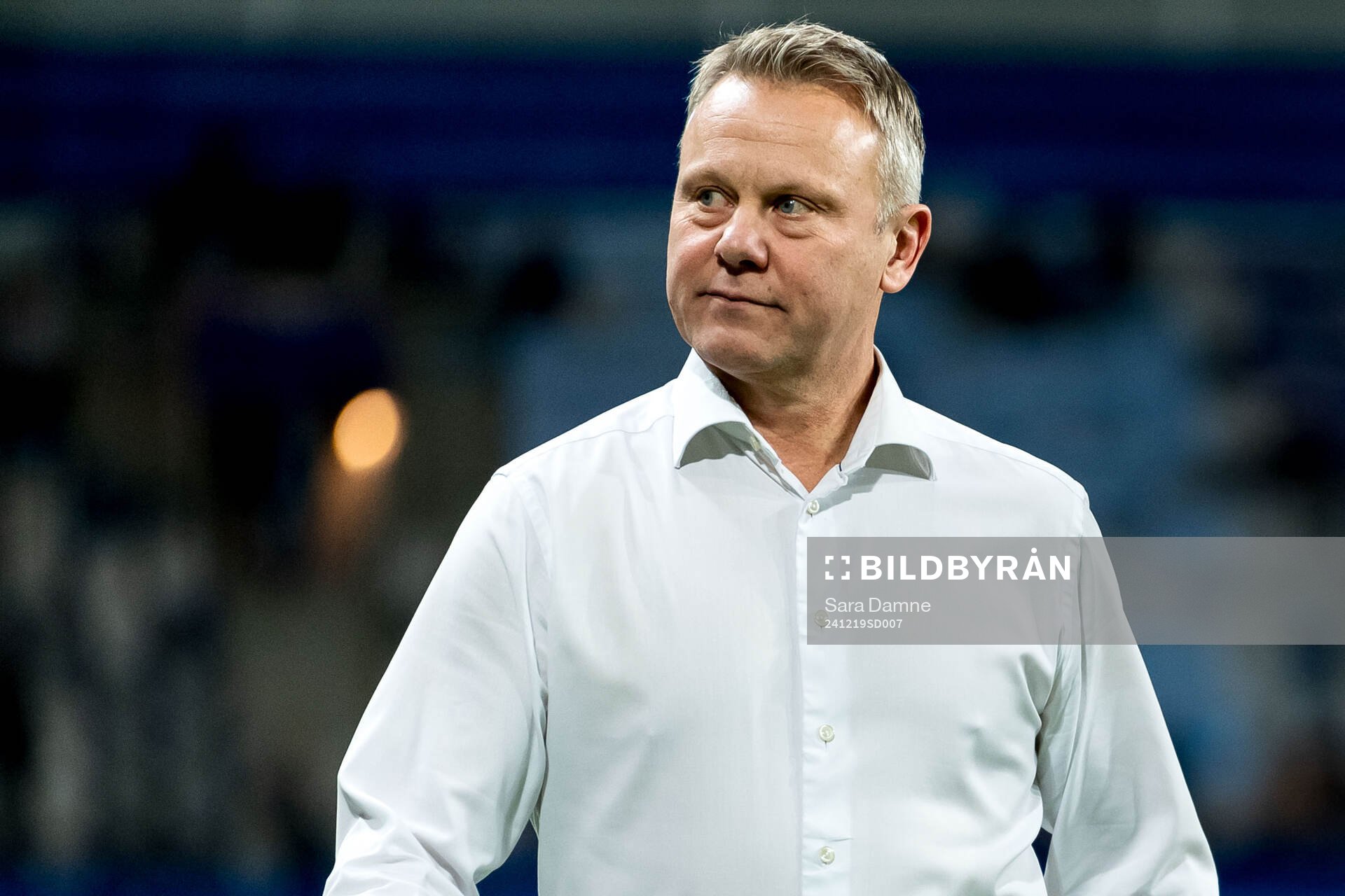 Head coach Roberth Björknesjö of Djurgården