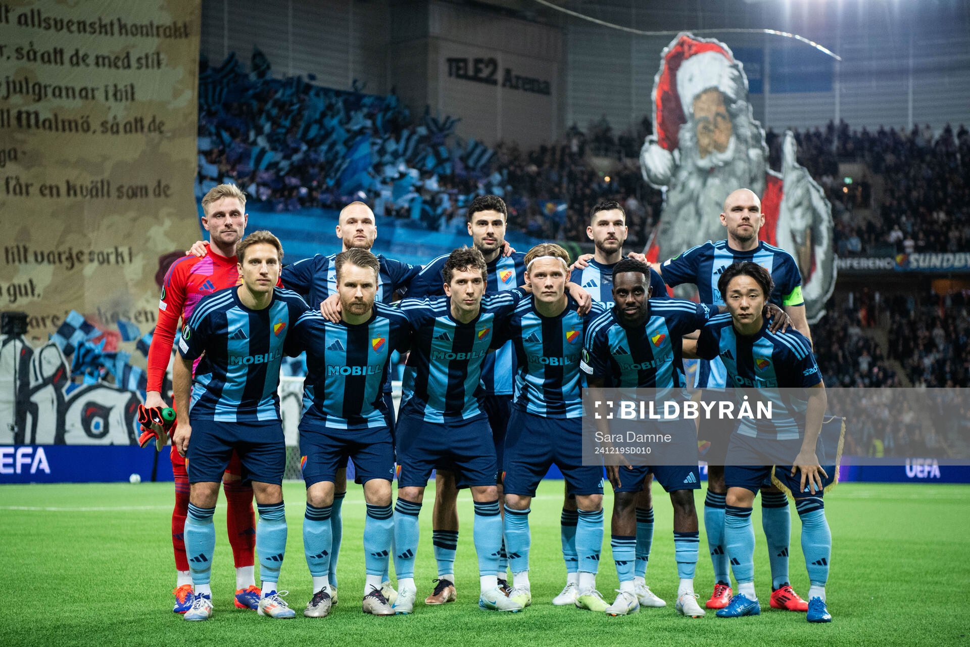 The starting eleven of Djurgården