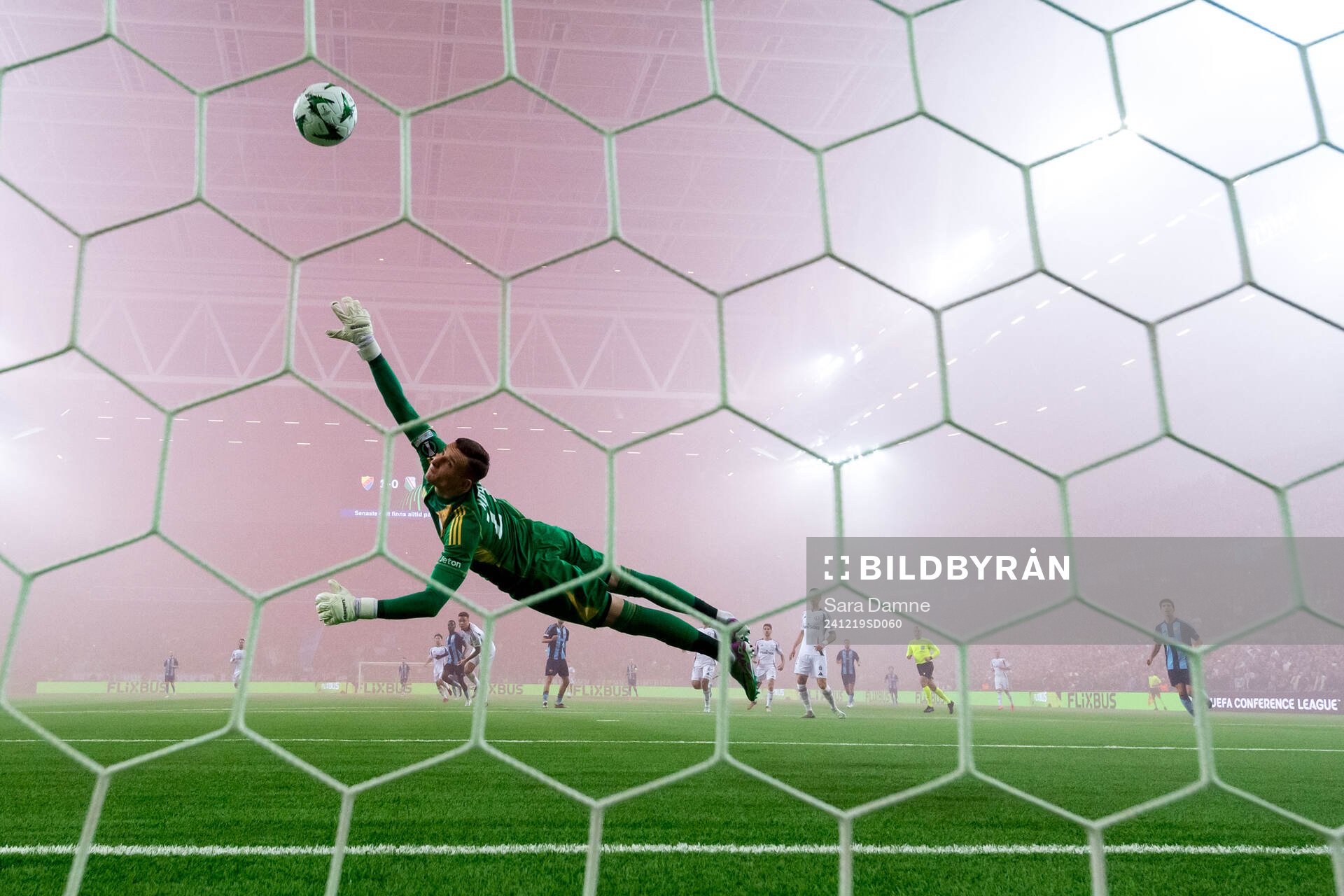 Goalkeeper Gabriel Kobylak of Legia Warszawa