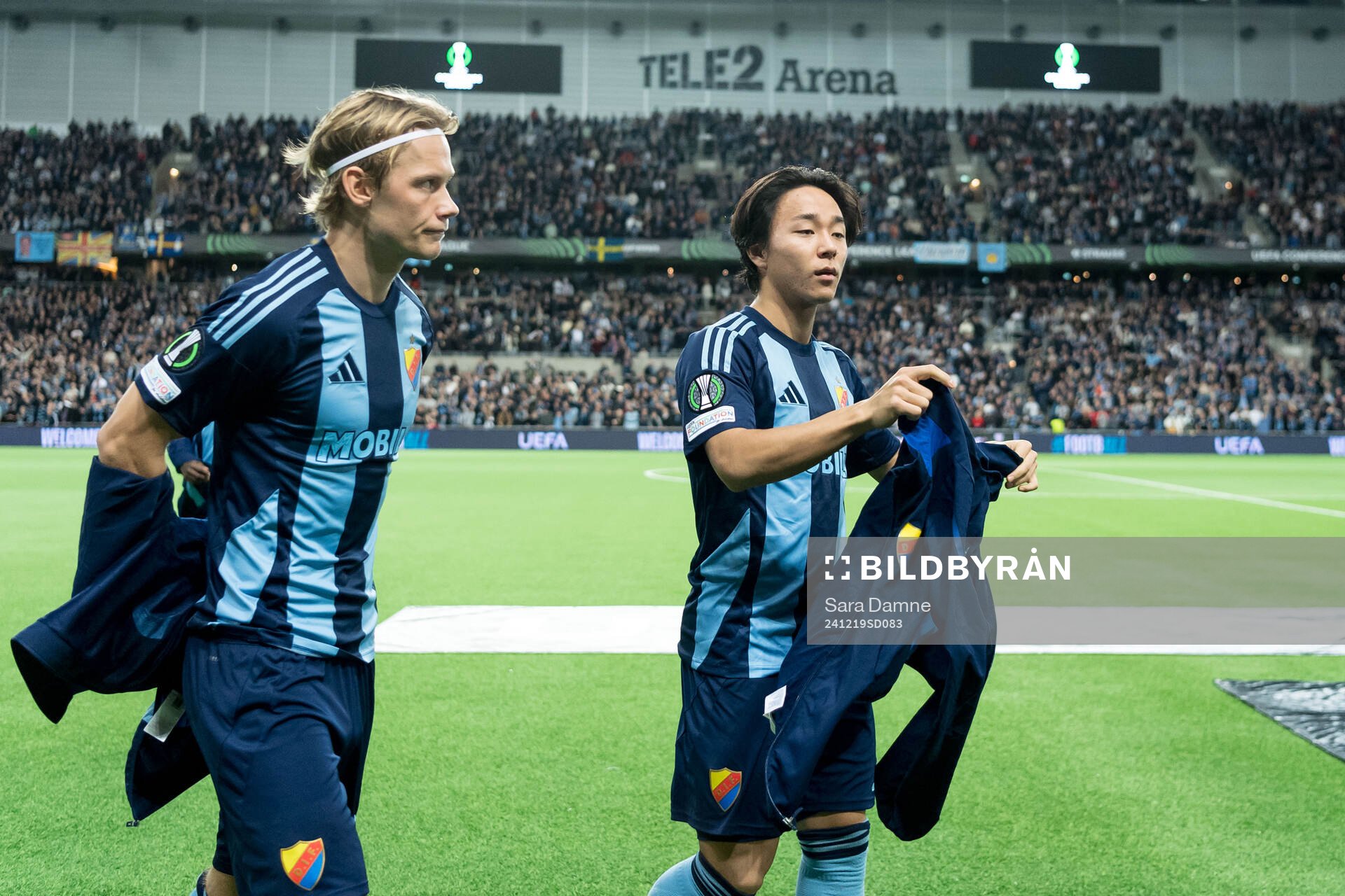 Tobias Gulliksen and Keita Kosugi of Djurgården