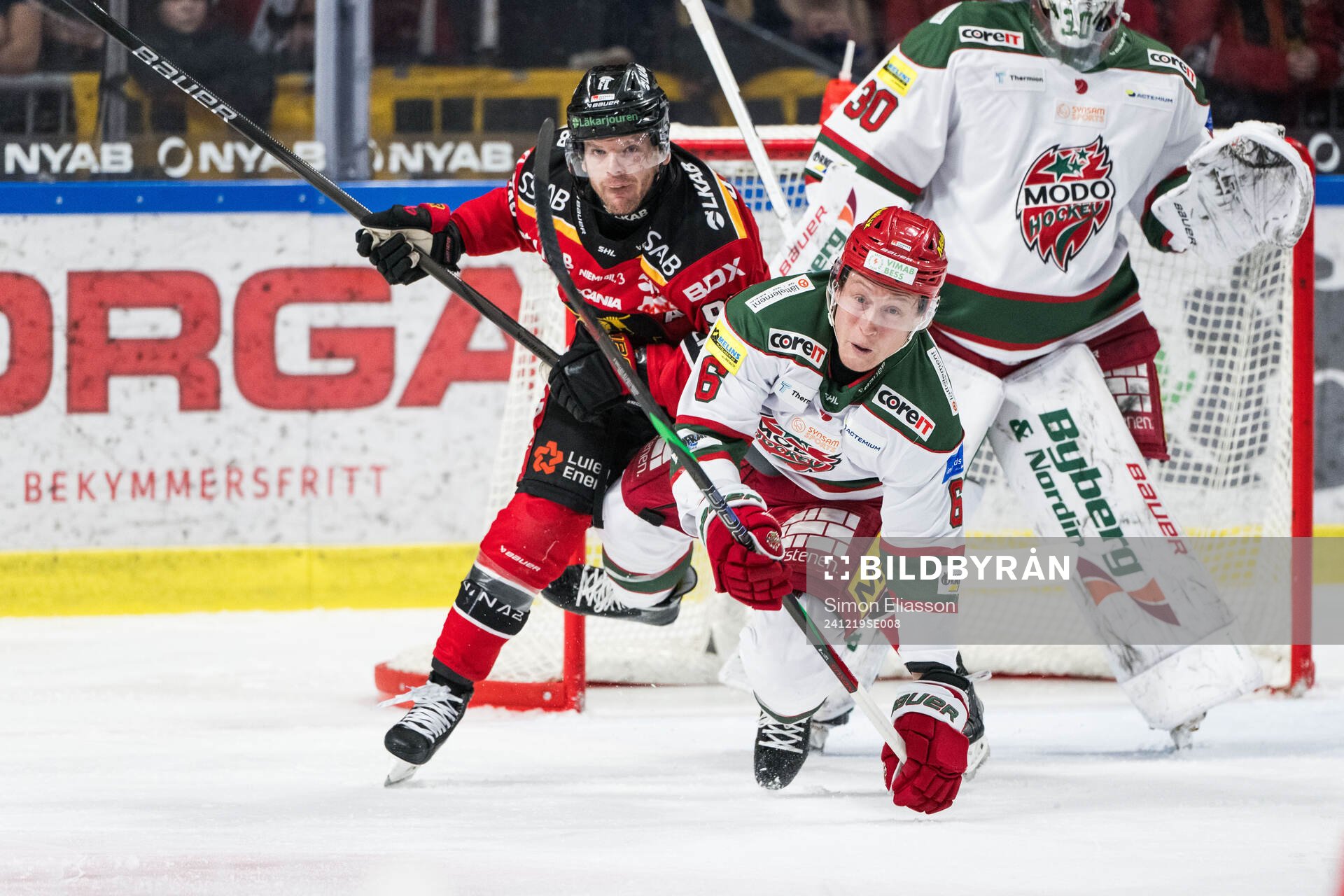 Luleås Brian O'neil och Modos Paul Ladue