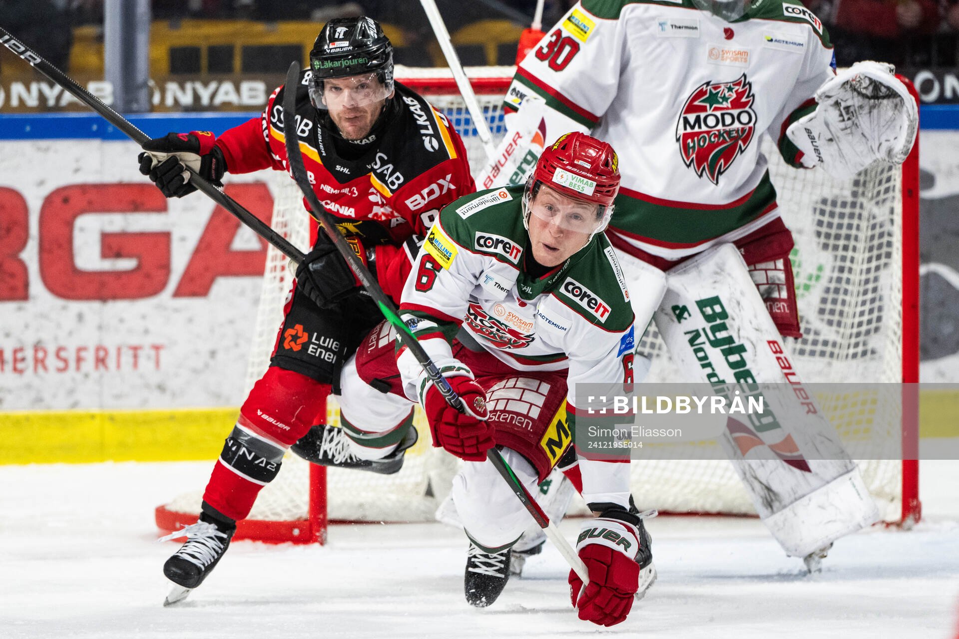 Luleås Brian O'neil och Modos Paul Ladue