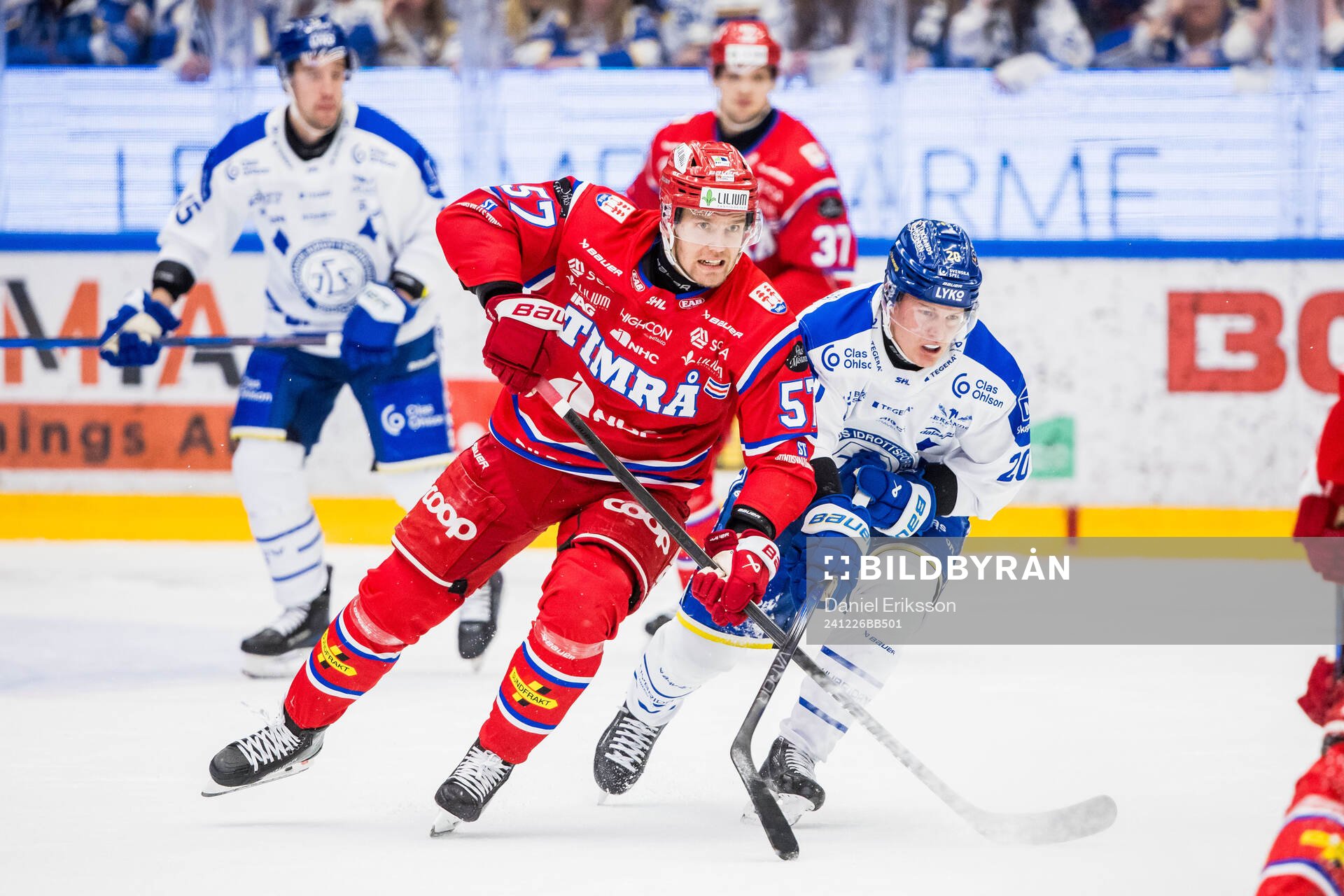 Timrås Anton Wedin och Leksands Axel Rindell