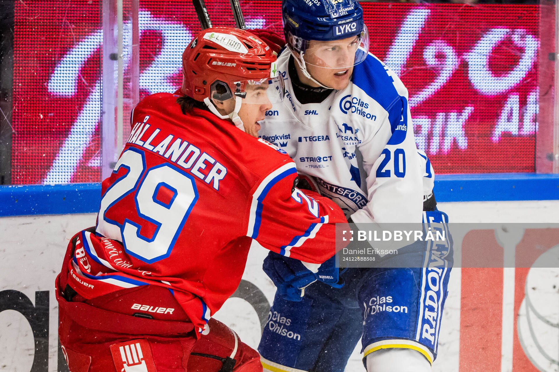 Timrås Filip Hållander och Leksands Axel Rindell