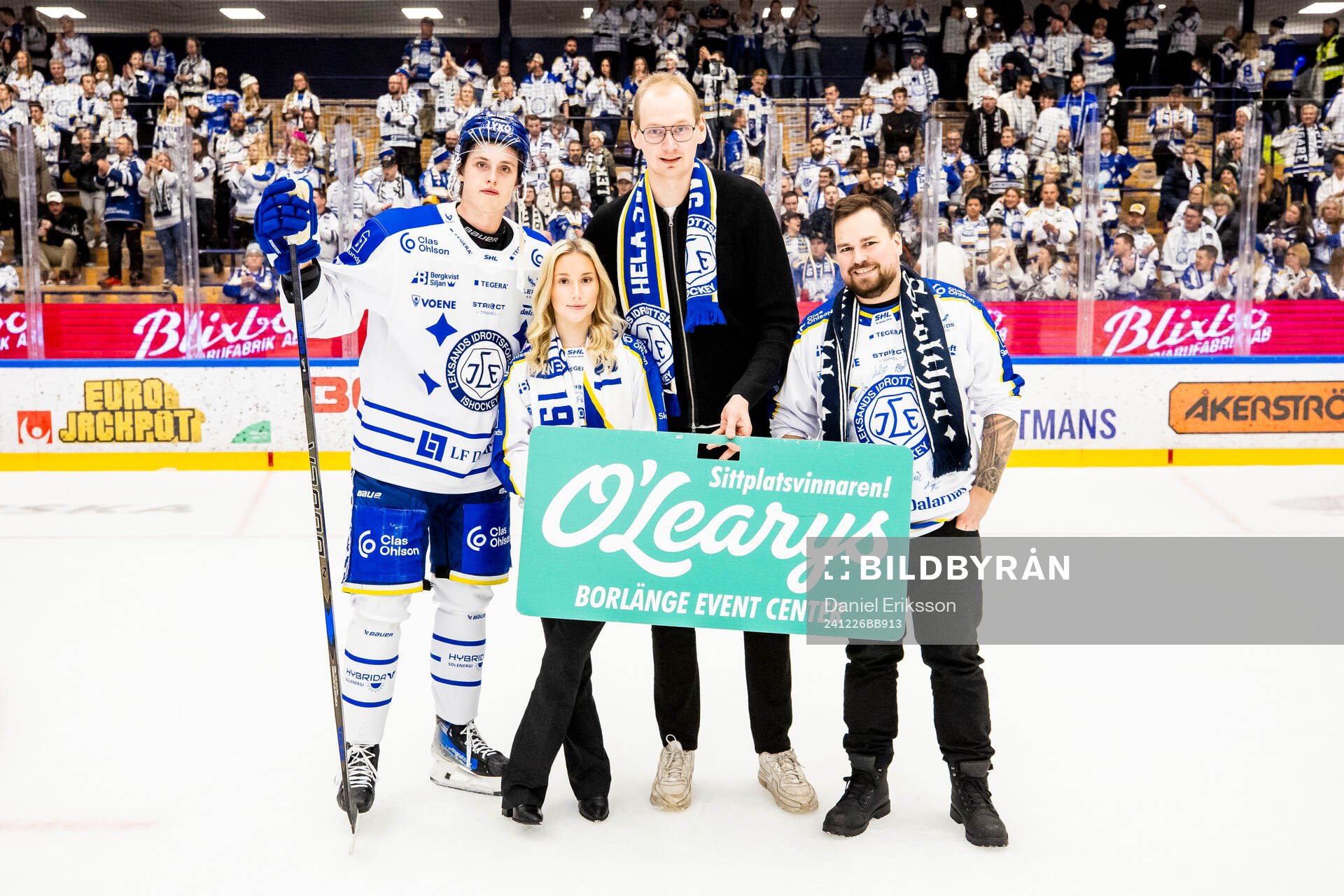 Leksands Anton Johansson utsedd till matchens lirare
