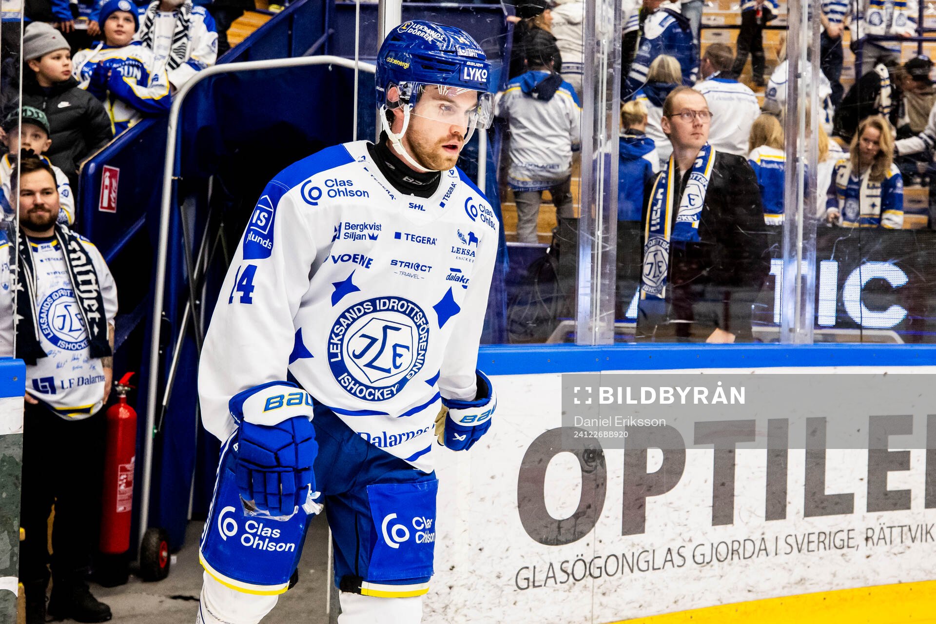 Leksands Oskar Lang utsedd till matchens krigare