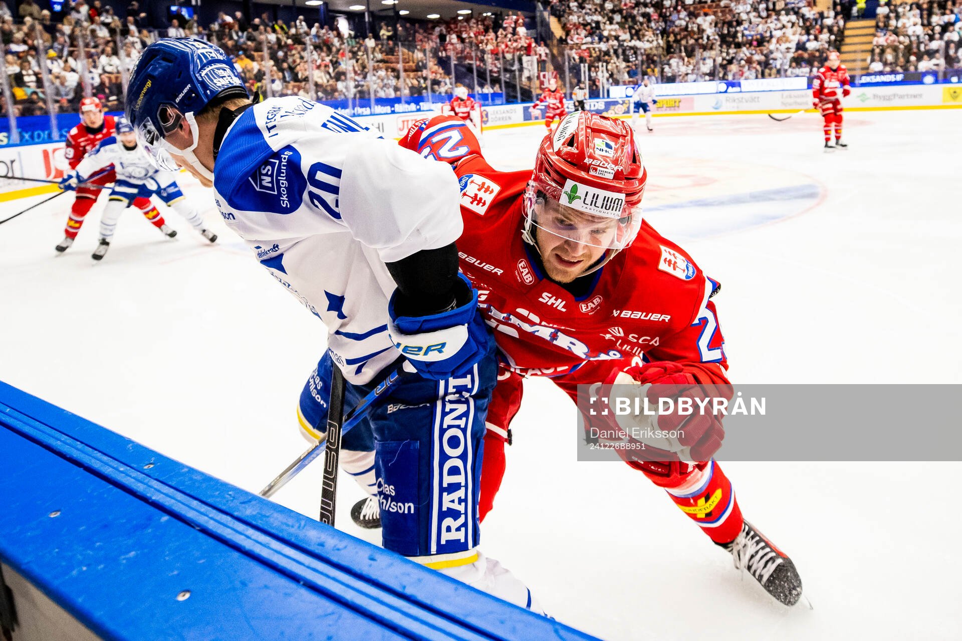 Leksands Axel Rindell och Timrås Linus Nässén