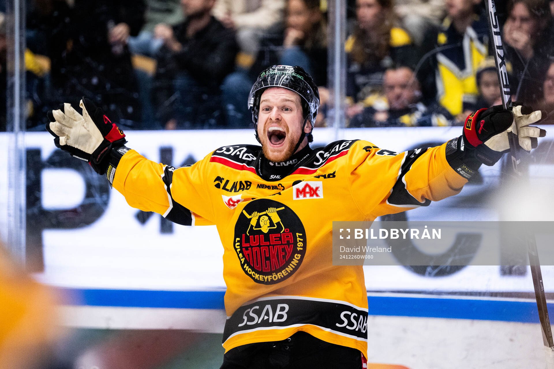 Luleås Brendan Shinnimin jublar