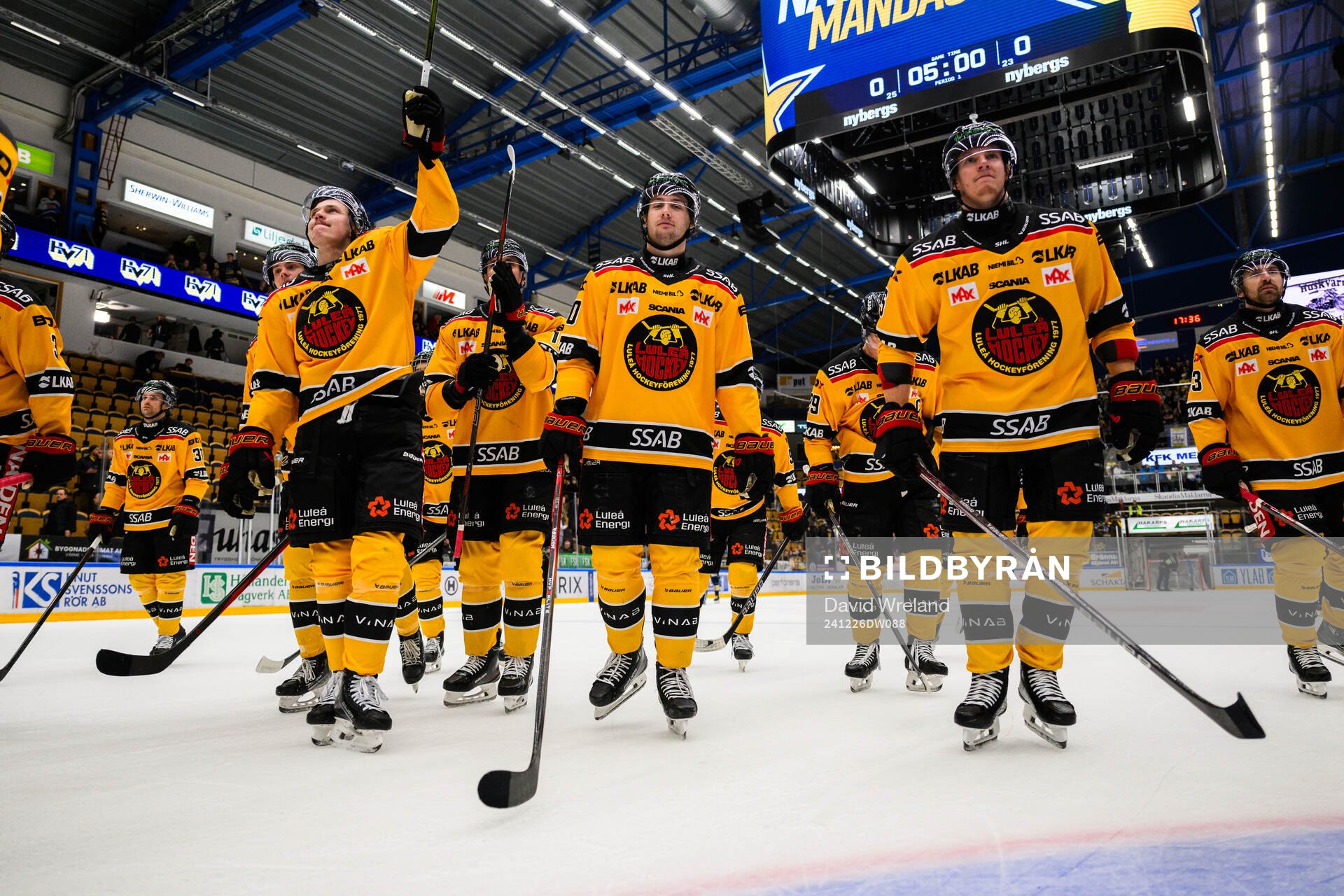 Luleås spelare jubilar