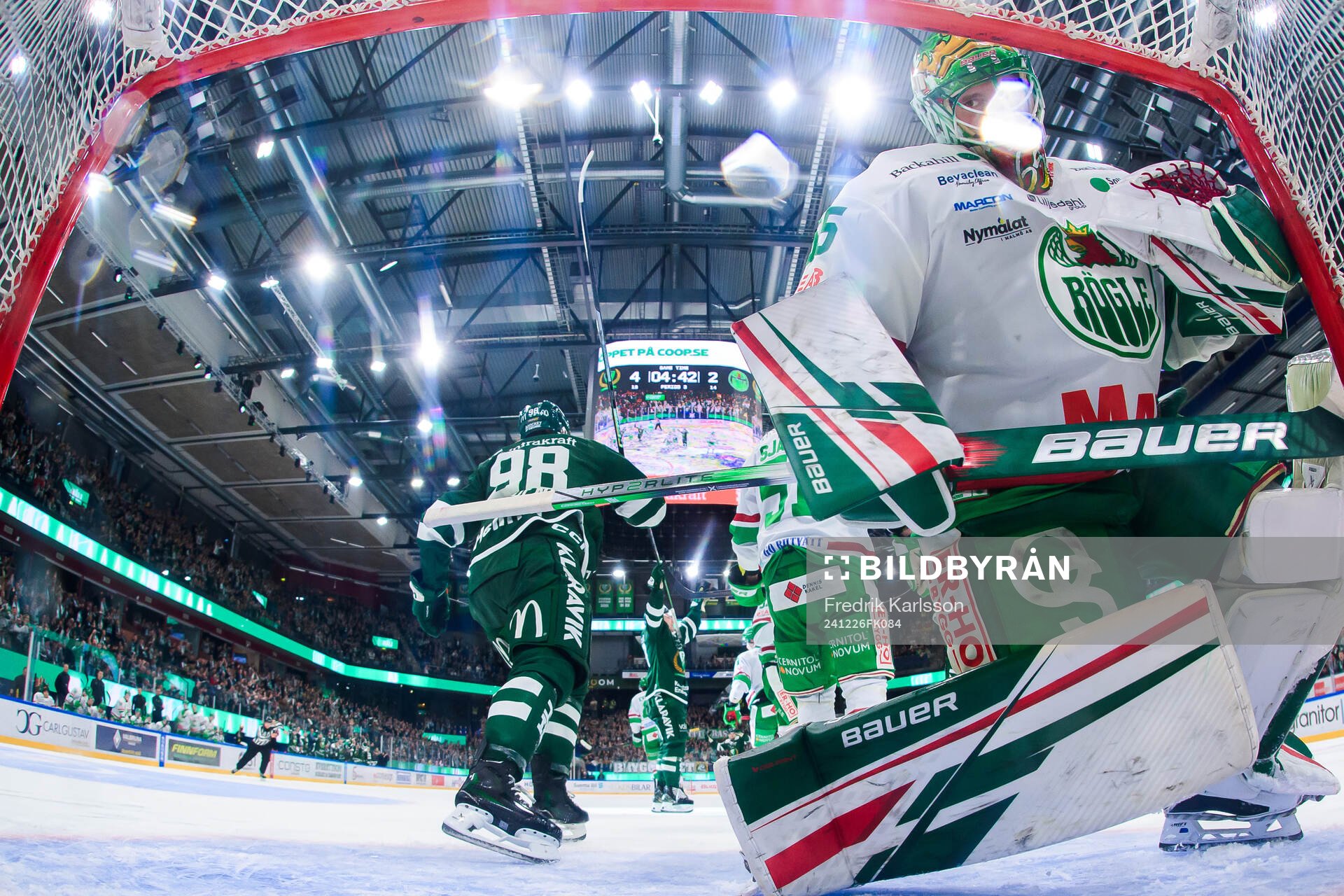 Rögles målvakt Christoffer Rifalk deppar