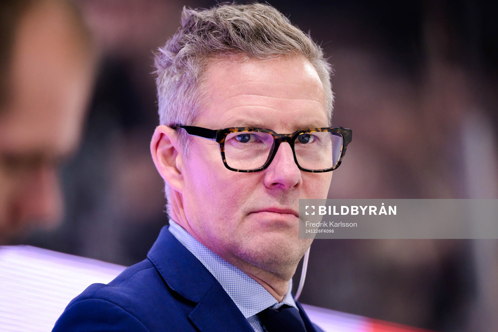 Färjestads assisterande tränare Johan Hedberg