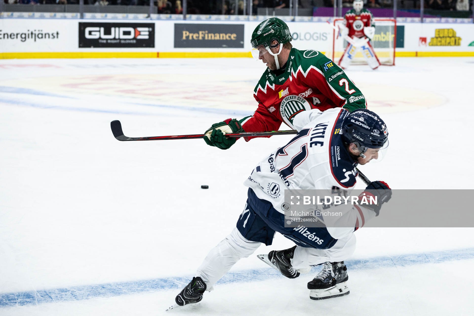 Frölundas Christian Folin och Linköpings Broc Little