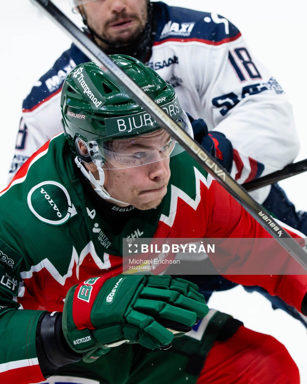 Linköpings Remi Elie och Frölundas Albin Sundin