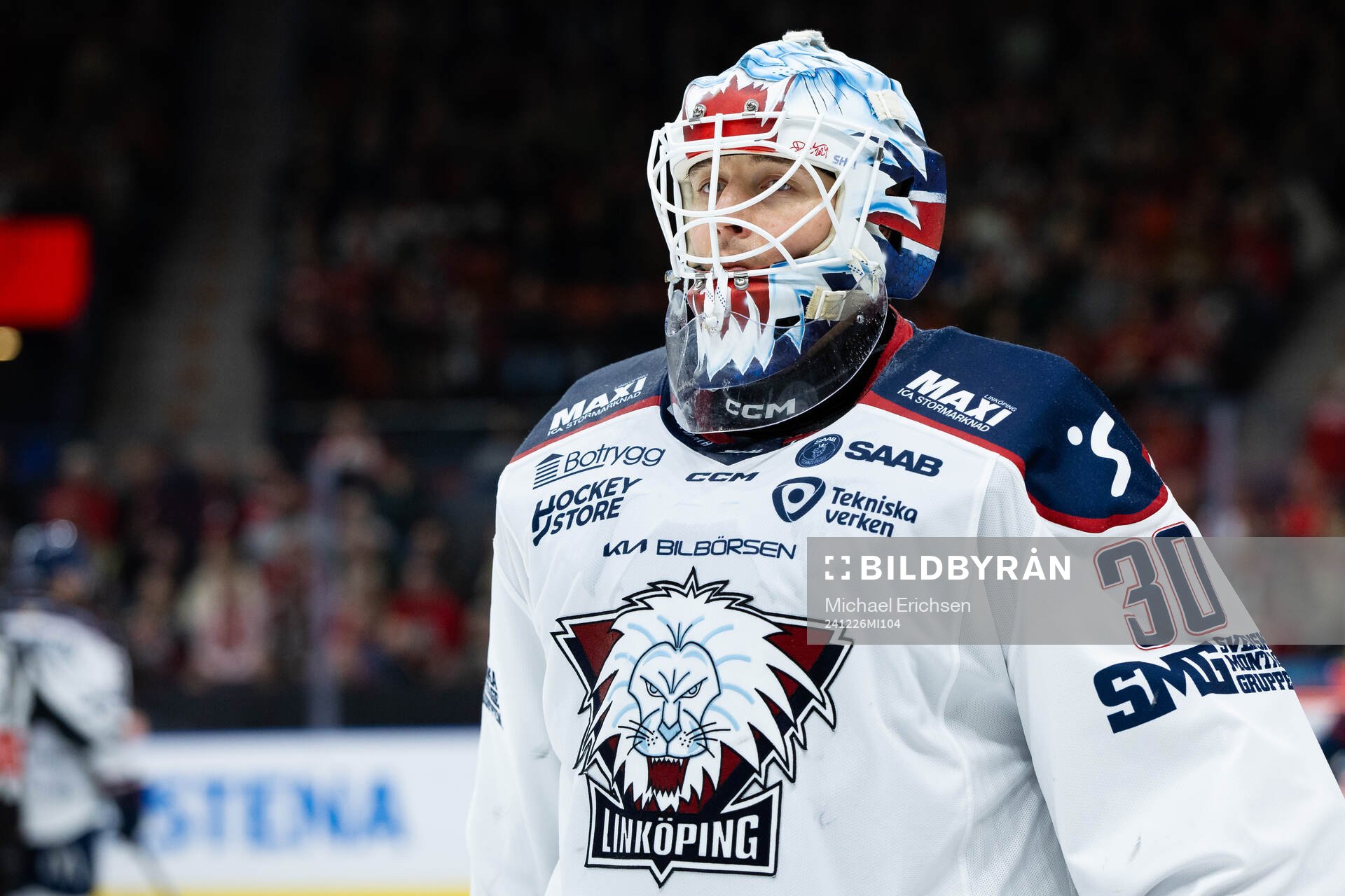Linköpings målvakt Christian Heljanko