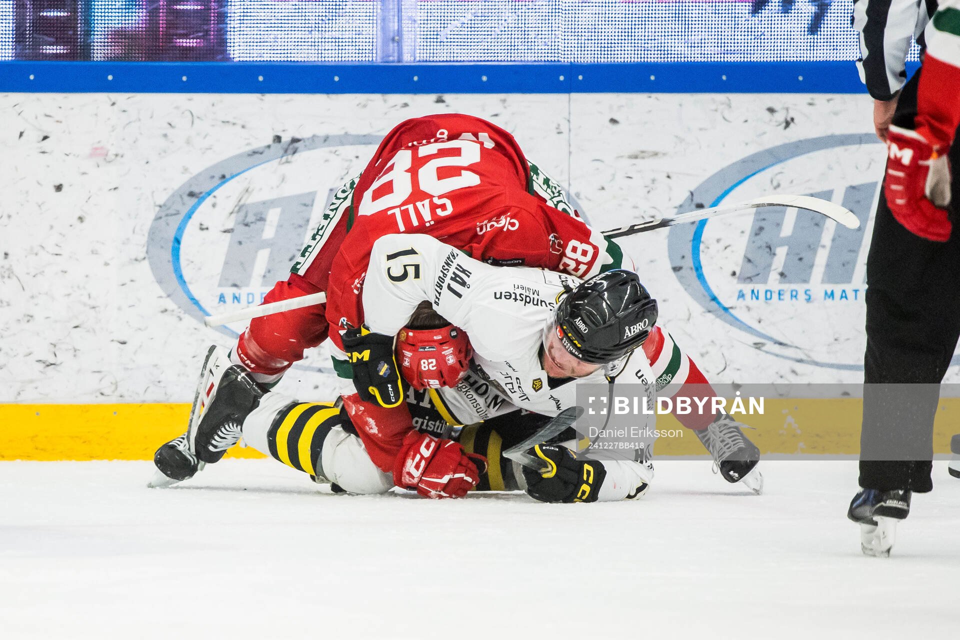 Moras Gabriel Säll och AIKs Jordan Bellerive