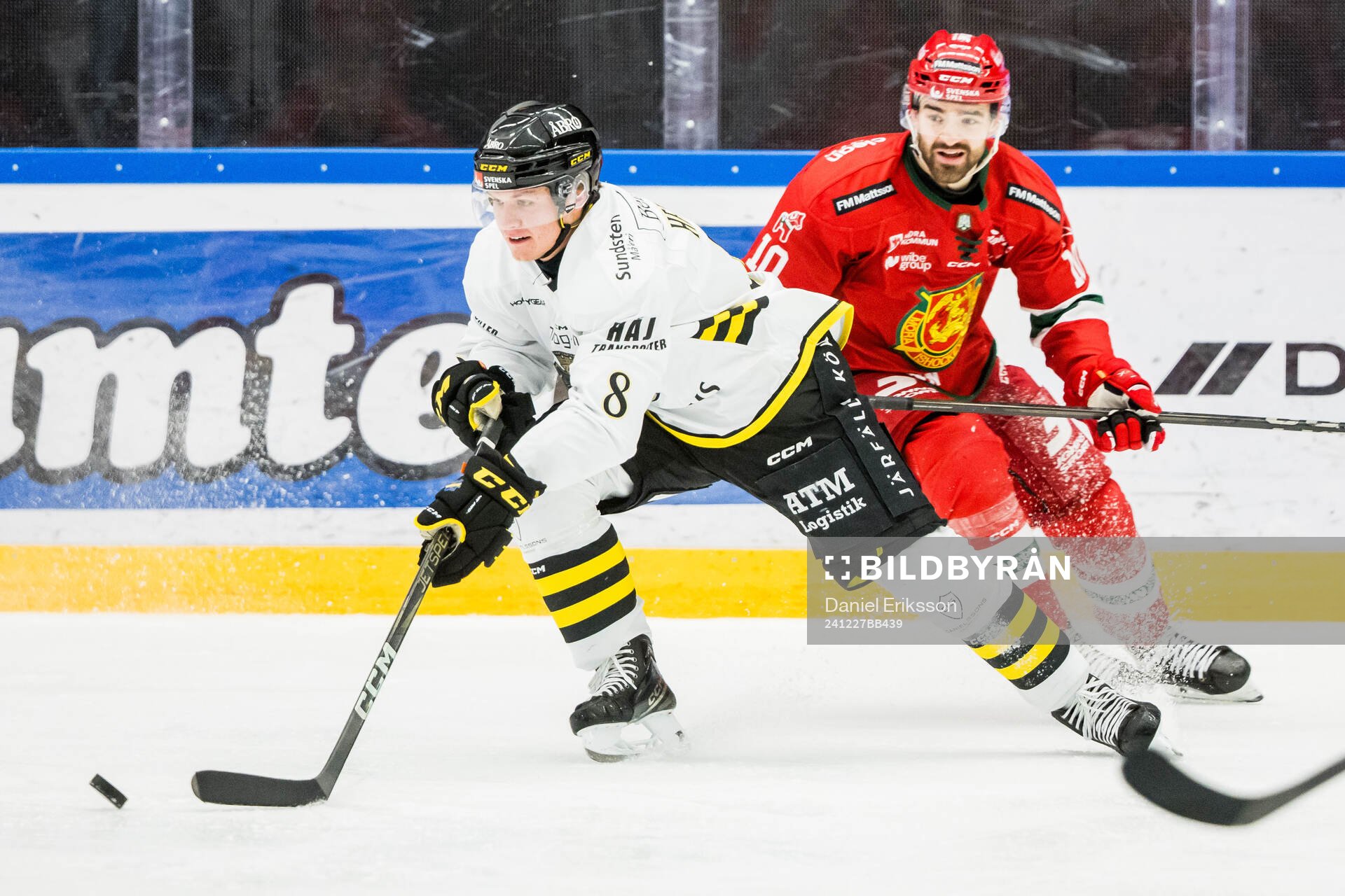 AIKs Tom Hedberg och Moras Max Martin