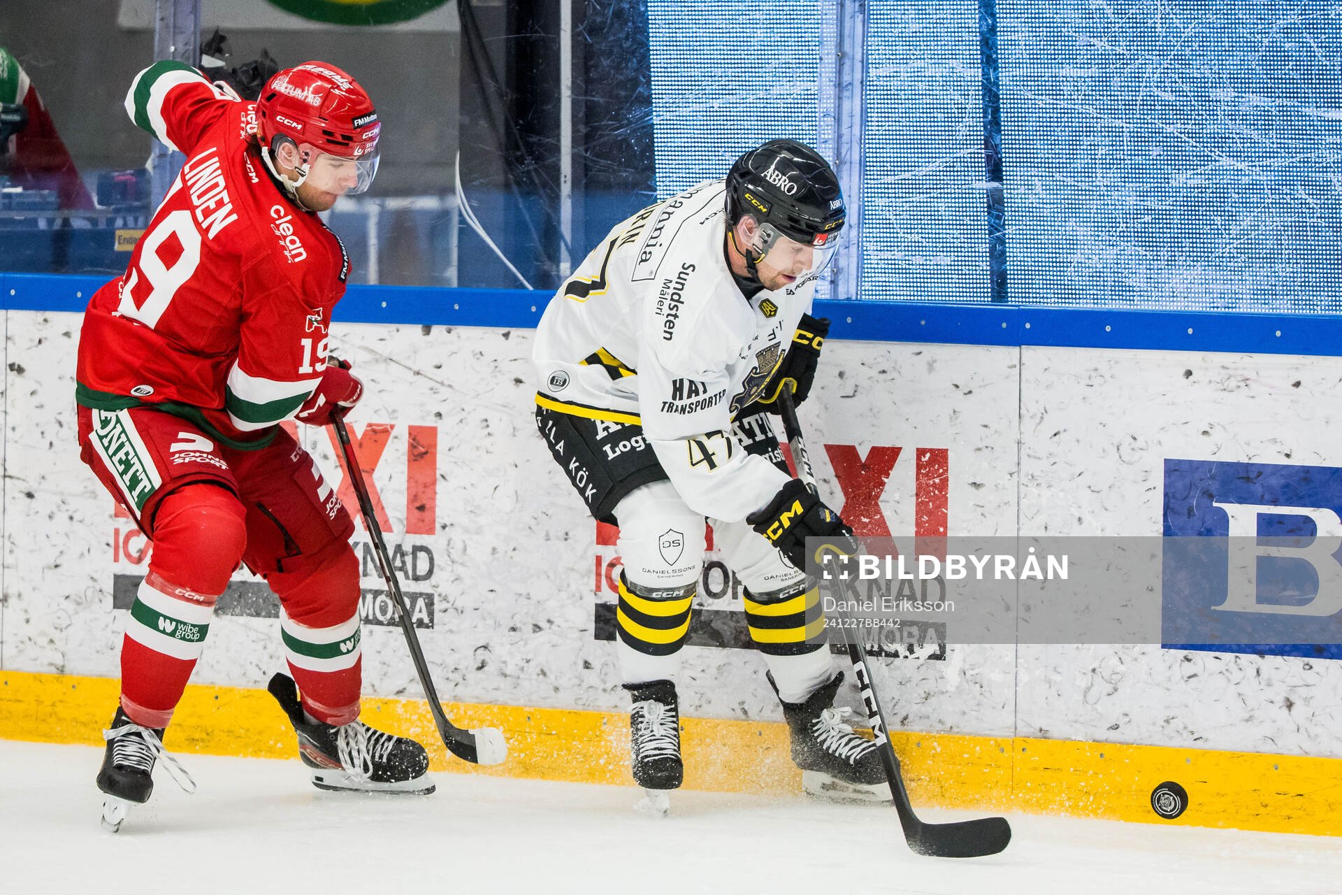 Moras Ture Linden och AIKs Eric Norin