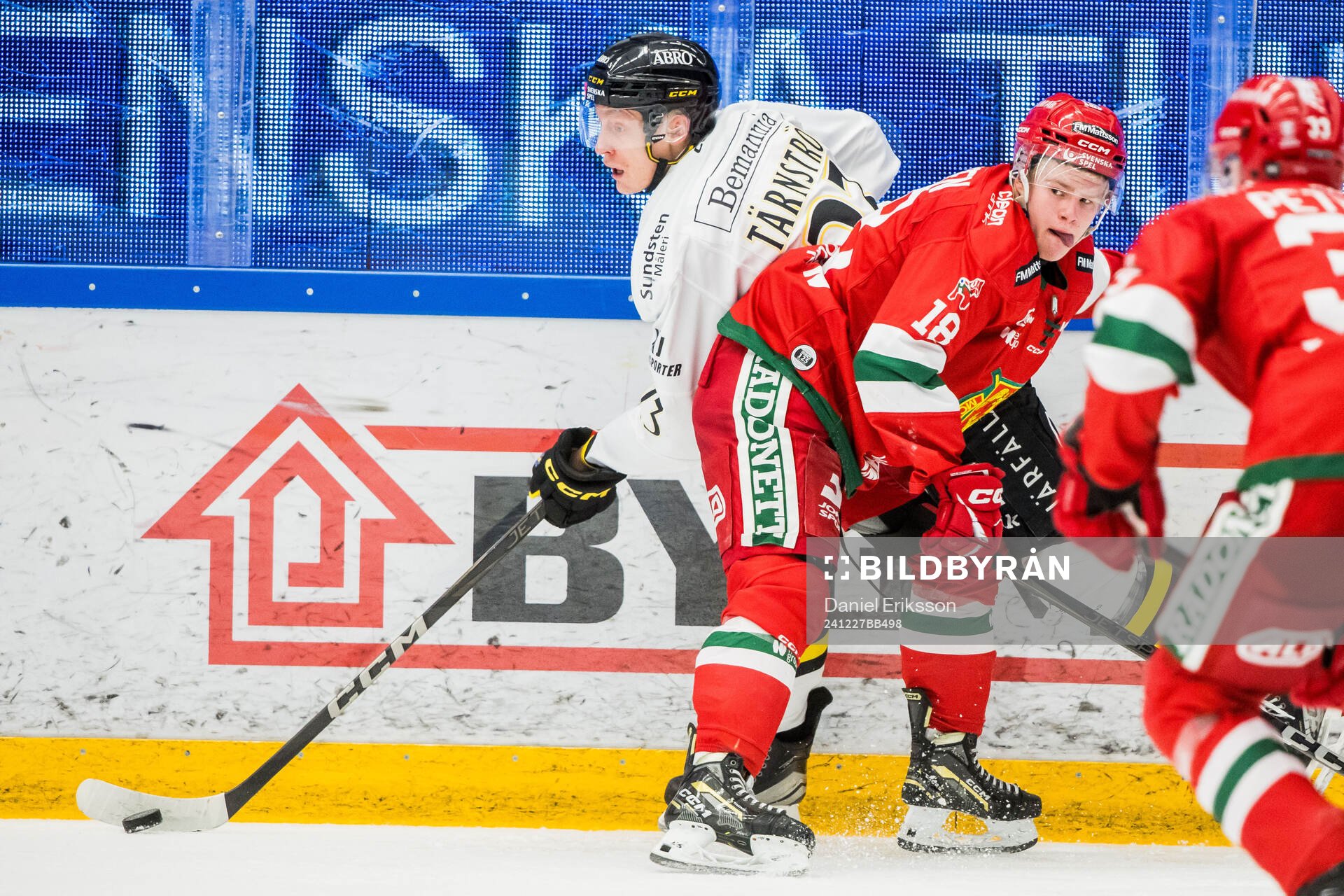 AIKs Oliver Tärnström och Moras Martin Johnsen