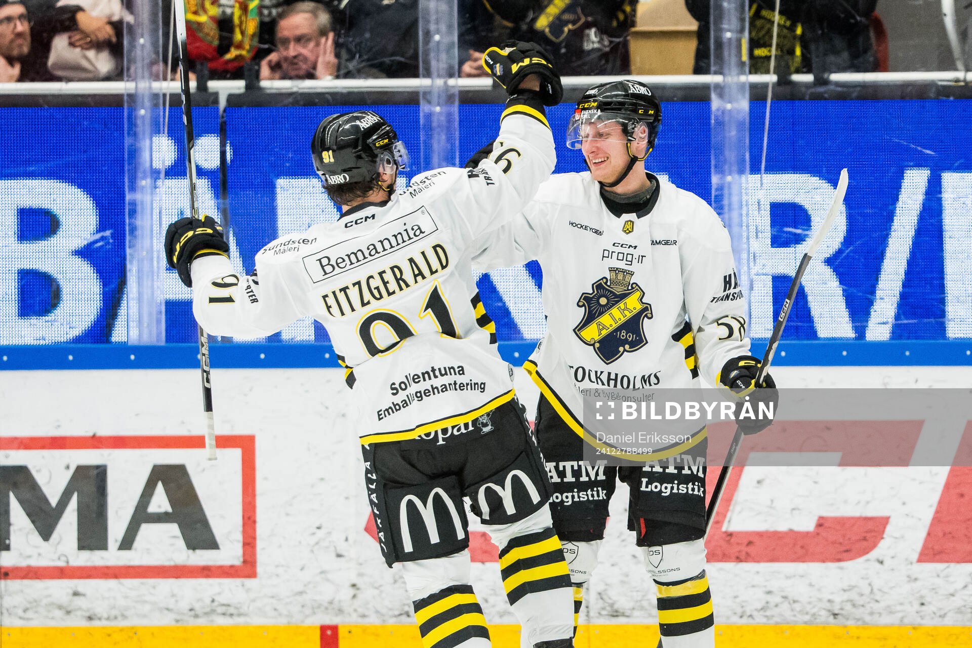AIKs Oskar Magnusson jublar