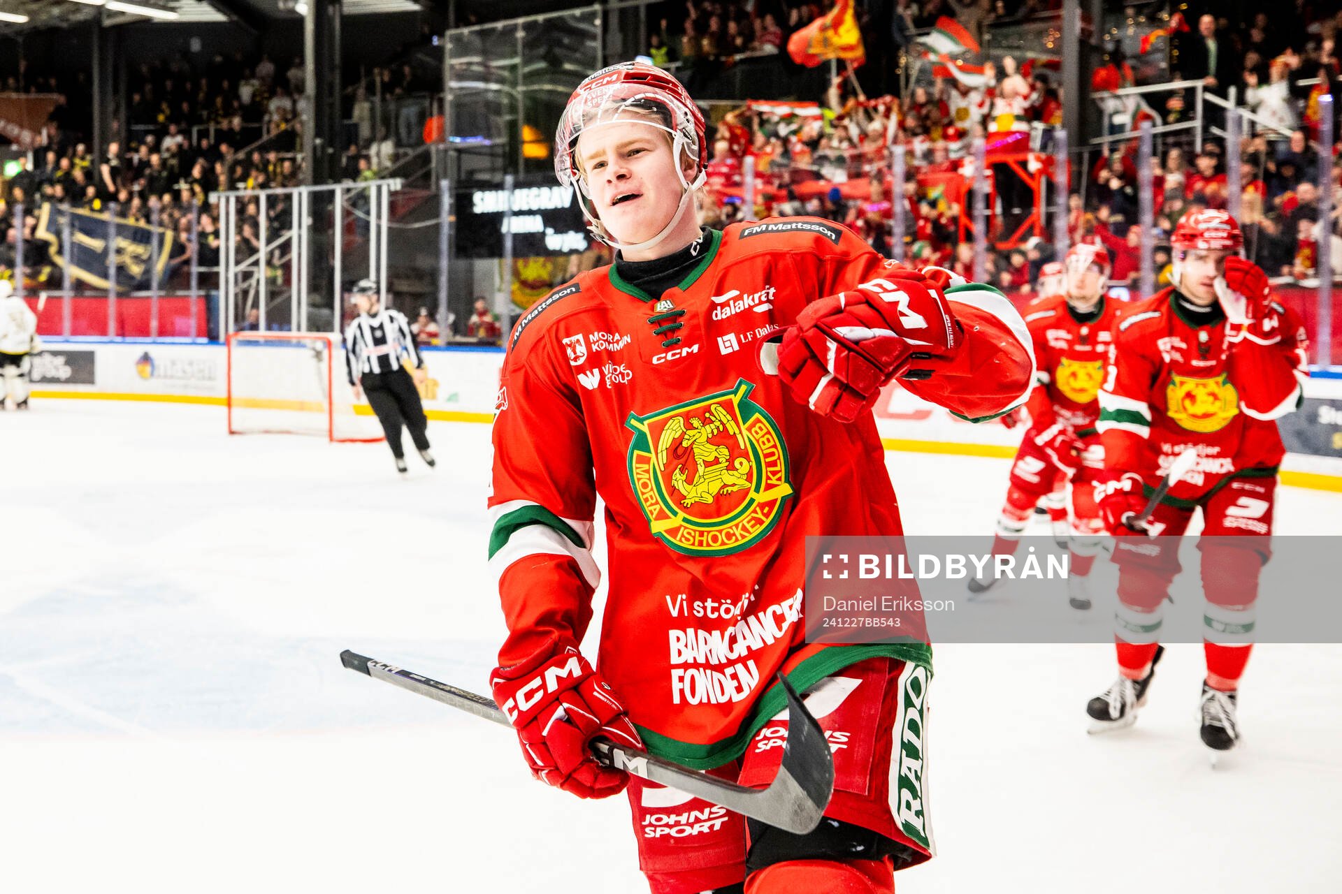 Moras Martin Johnsen jubel 1-2