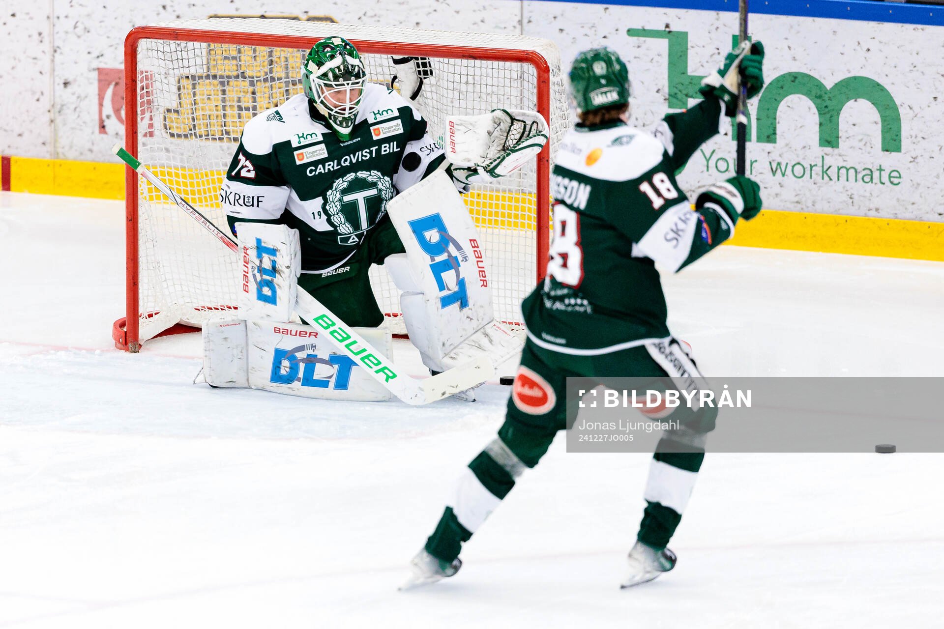 Tingsryds målvakt Pontus Eltonius