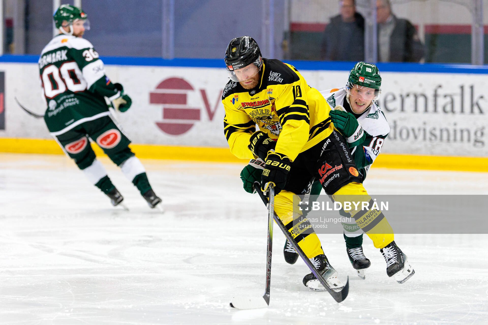 Vimmerbys Jakob Karlsson och Tingsryds Jacob Svensson
