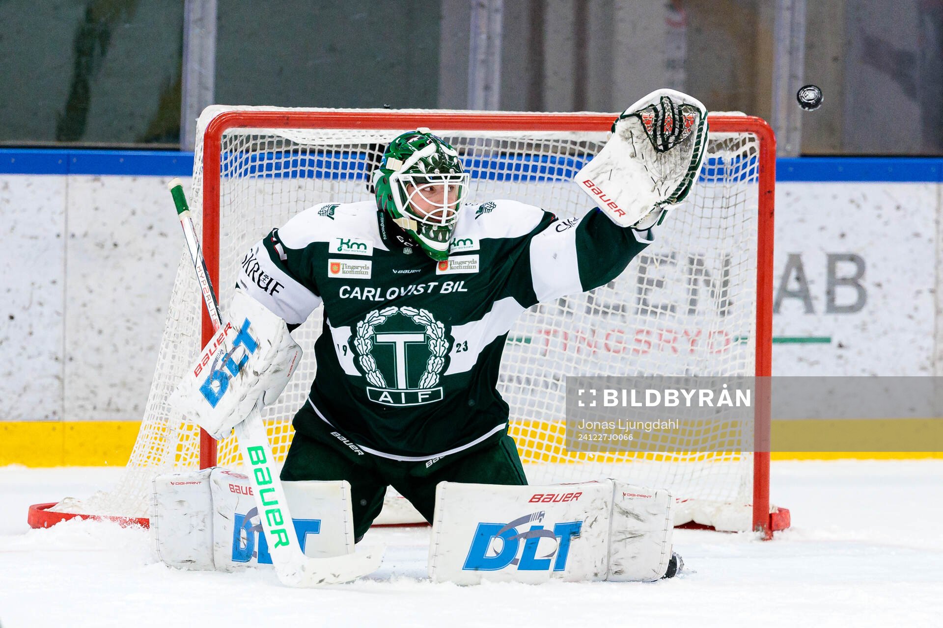 Tingsryds målvakt Pontus Eltonius