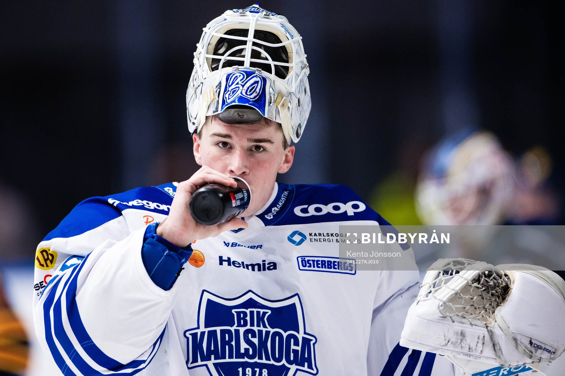 Karlskogas målvakt Samuel Jonsson