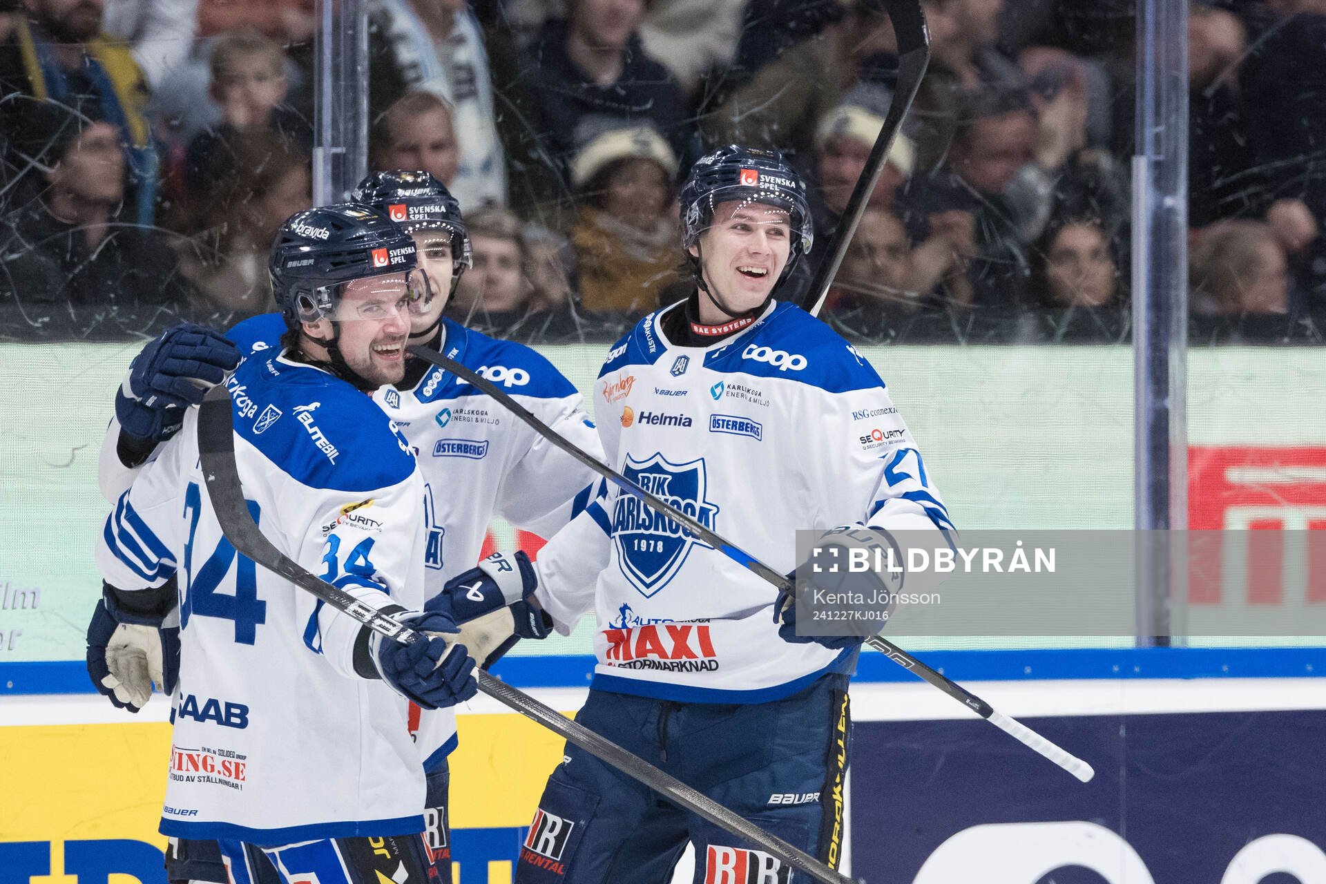 Karlskogas Christoffer Jansson jublar