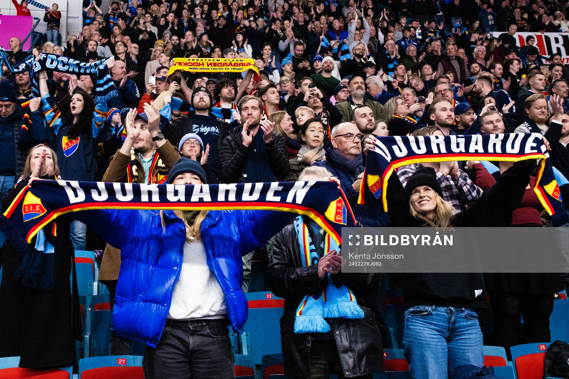 Djurgårdens supportrar