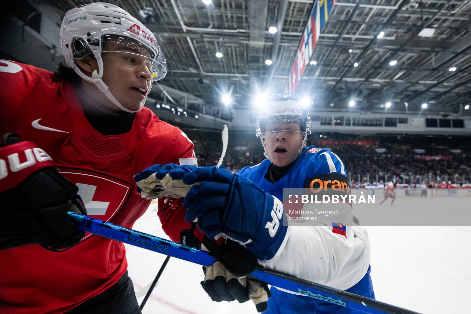 Kimo Gruber of Switzerland and Lukas Klecka of Slovakia