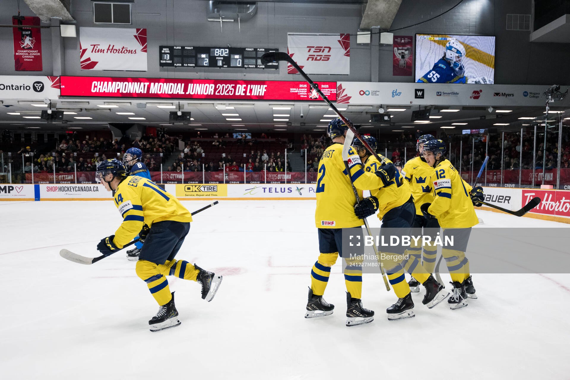 Linus Eriksson, Rasmus Bergqvist, David Granberg and Isac