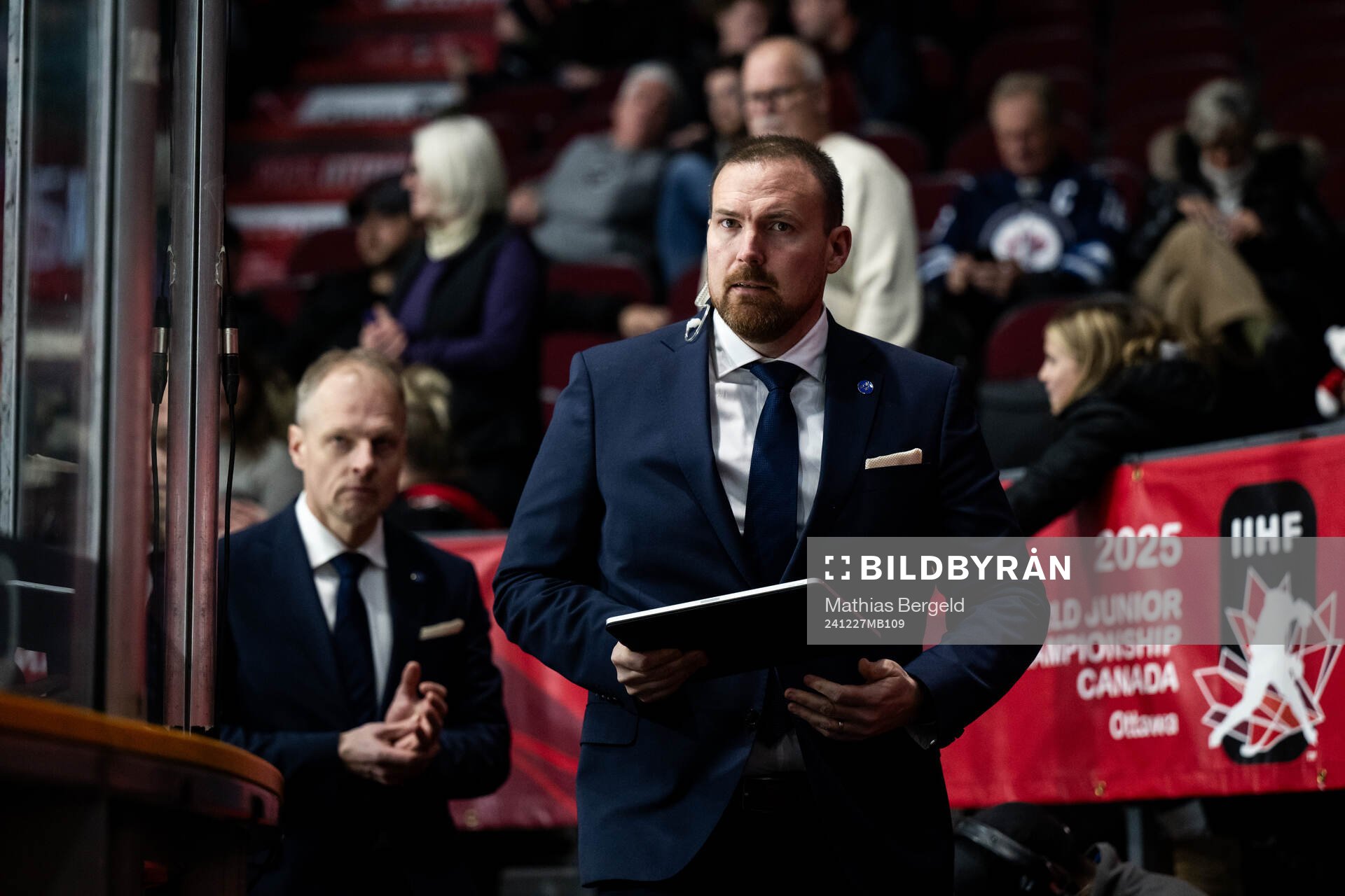 Assistant coach Gereon Dahlgren of Sweden