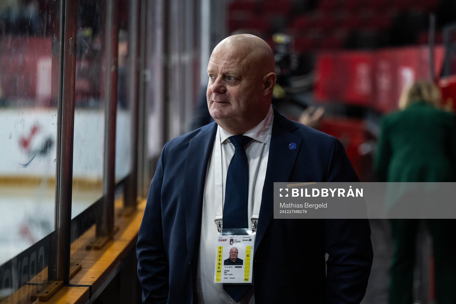 Team Manager Christer Siik of Sweden