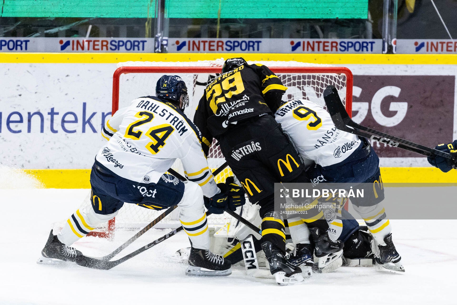 Västerås Eric Engstrand mot Södertäljes Jacob