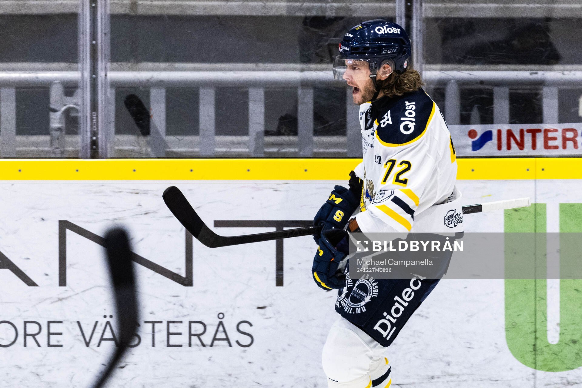 Södertäljes Nicolai Meyer jublar